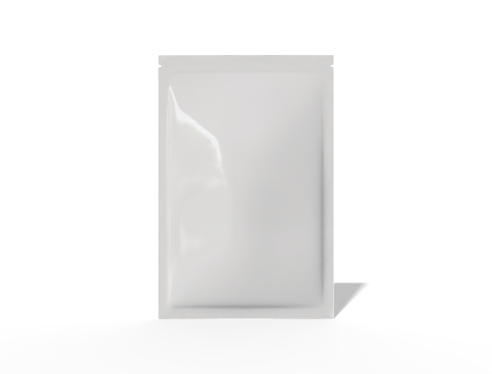 20 × 30 three-side seal coffee sachet — Glossy plastic