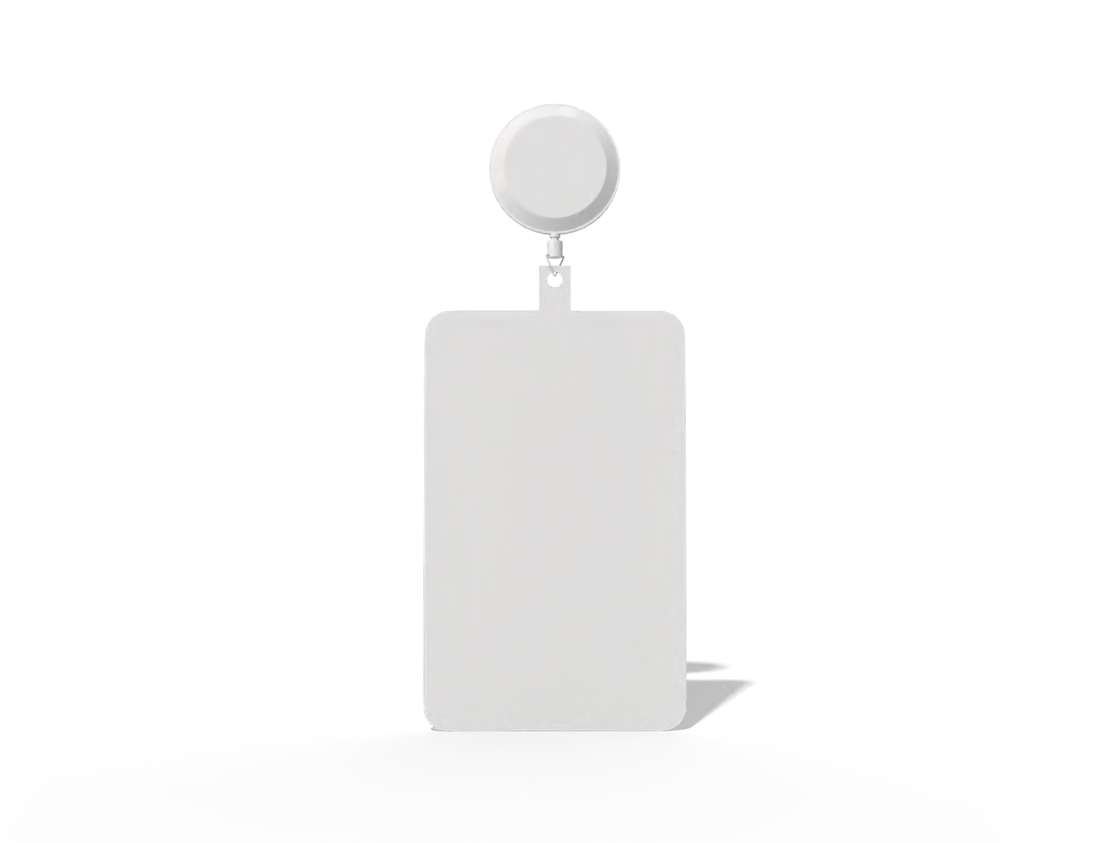 Vertical id card — Glossy plastic