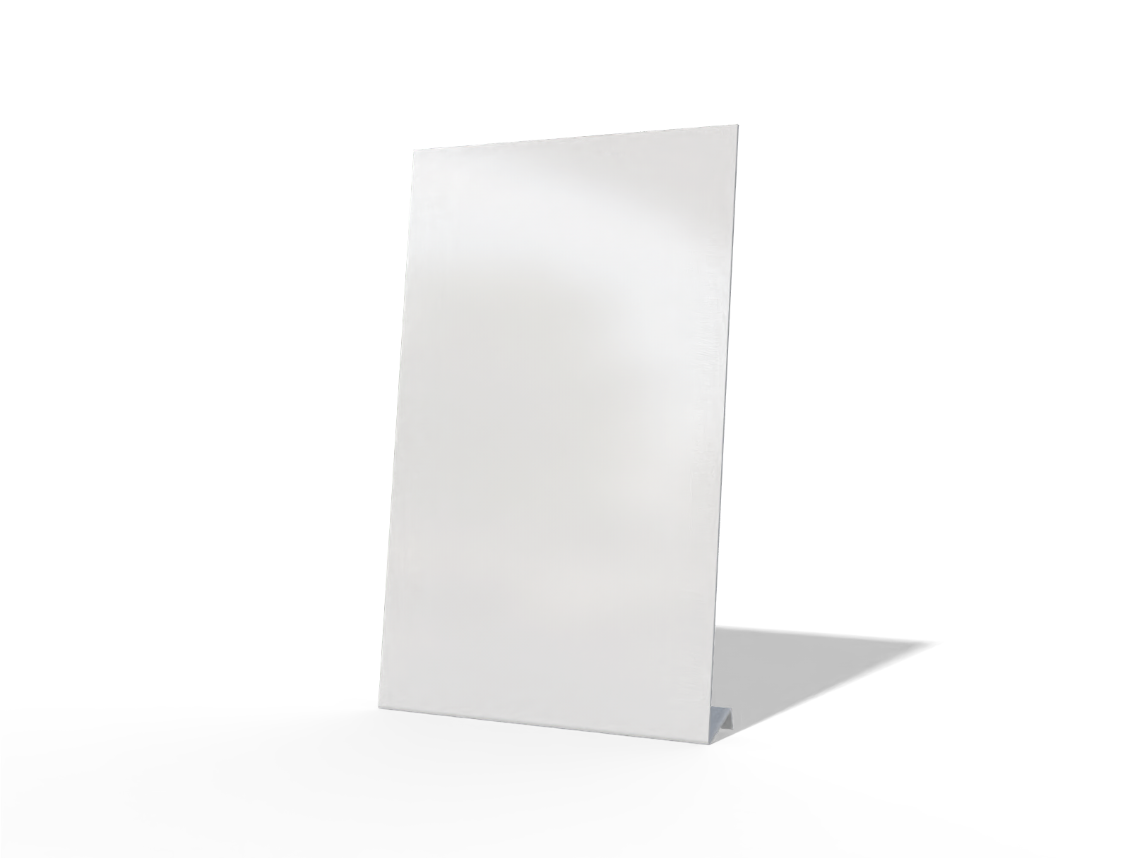 Menu card — Glossy plastic