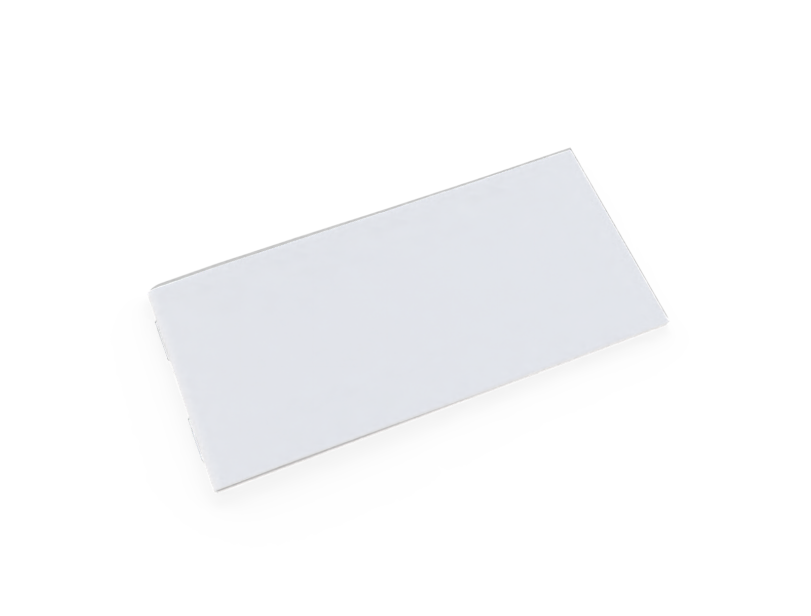 Brochure — White paperboard