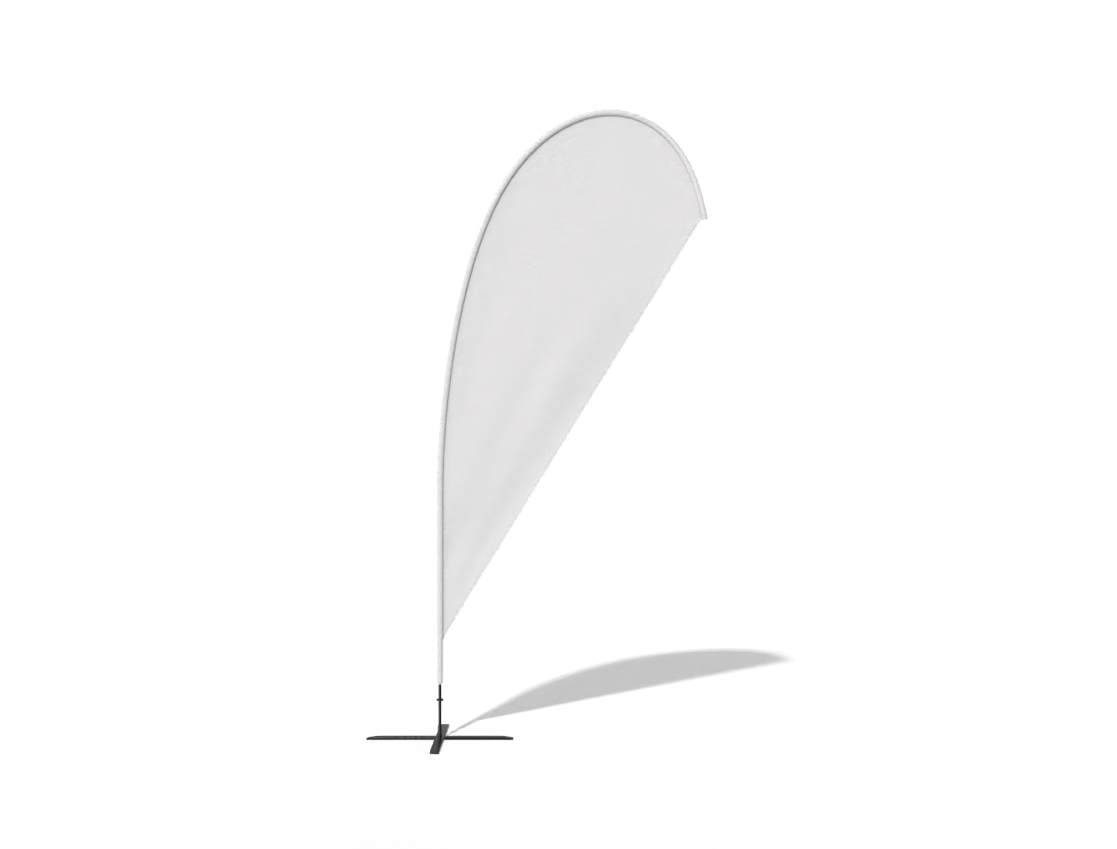 Teardrop flag — Canvas