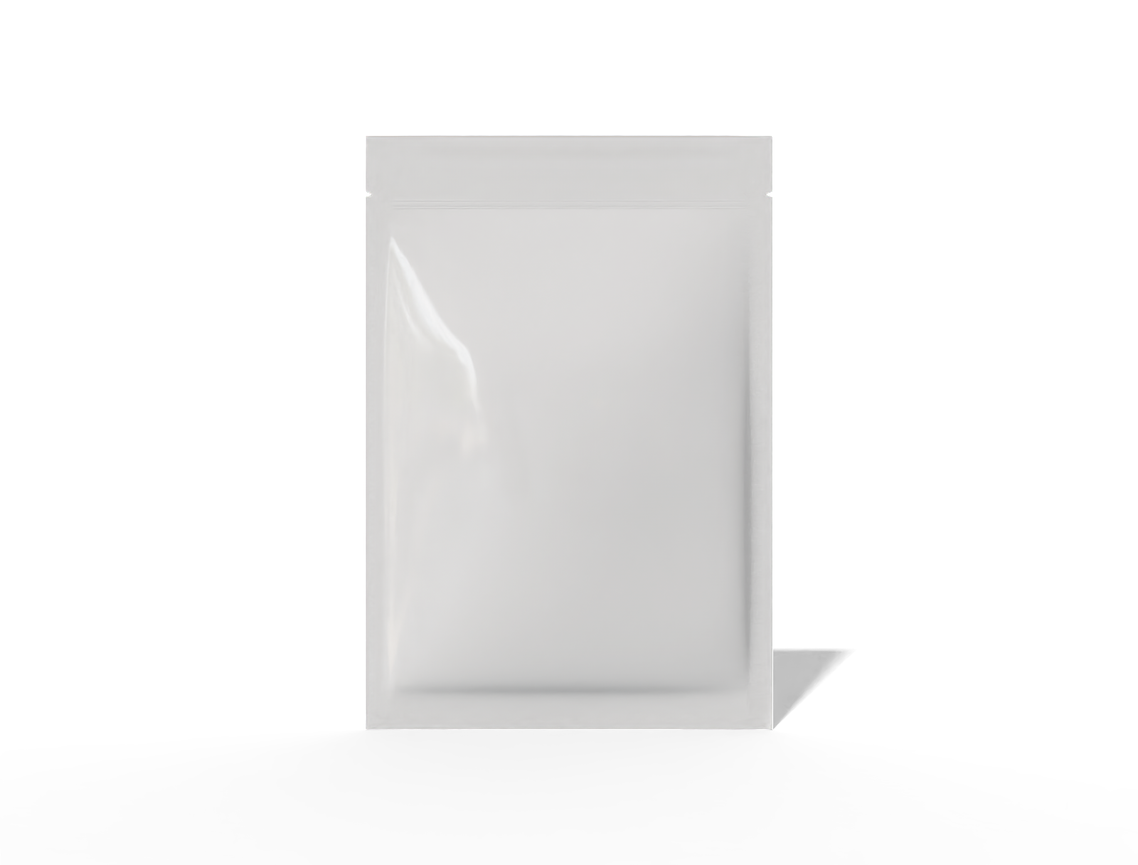 11 × 16 three-side seal medical sachet — Glossy plastic
