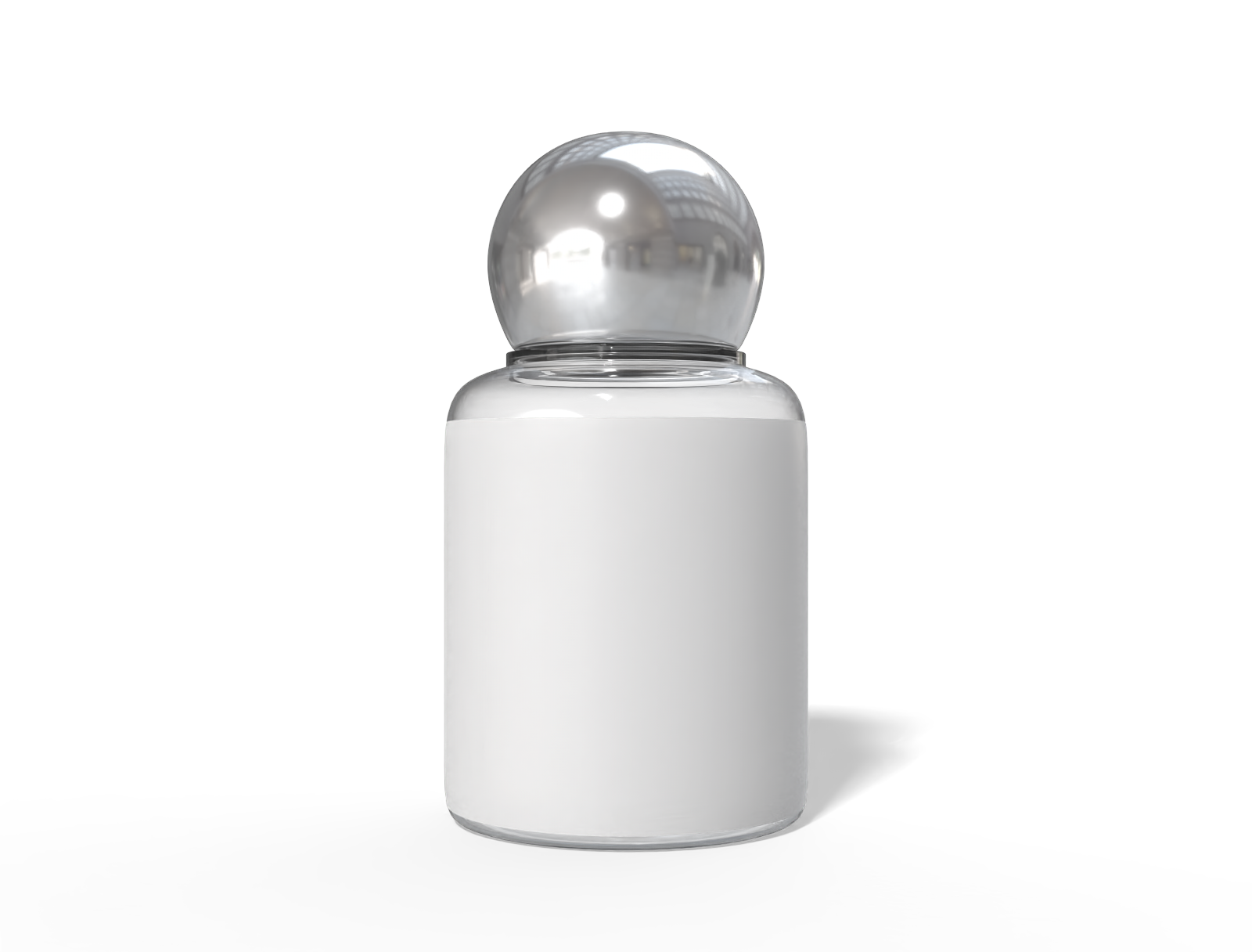30 ml cosmetic bottle — Glossy glass