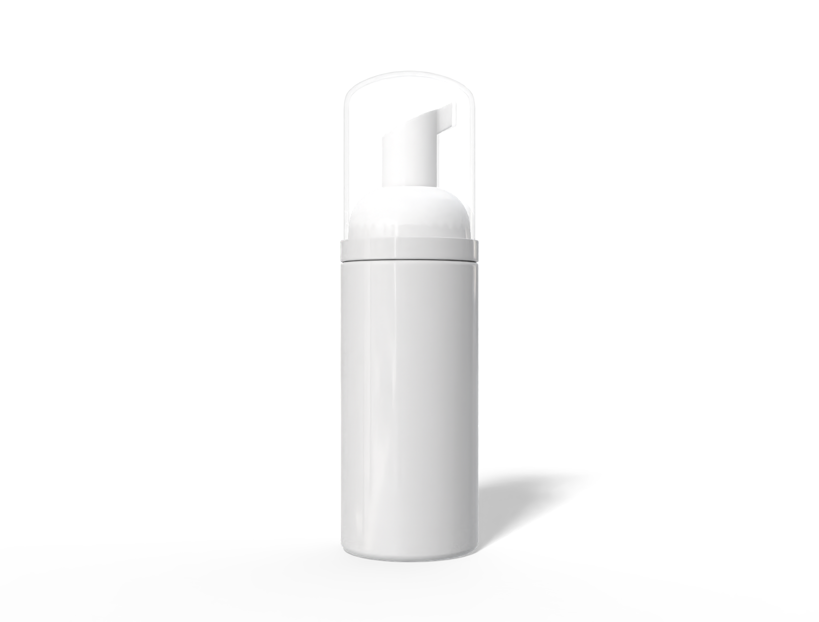 120 ml foam bottle — Glossy plastic