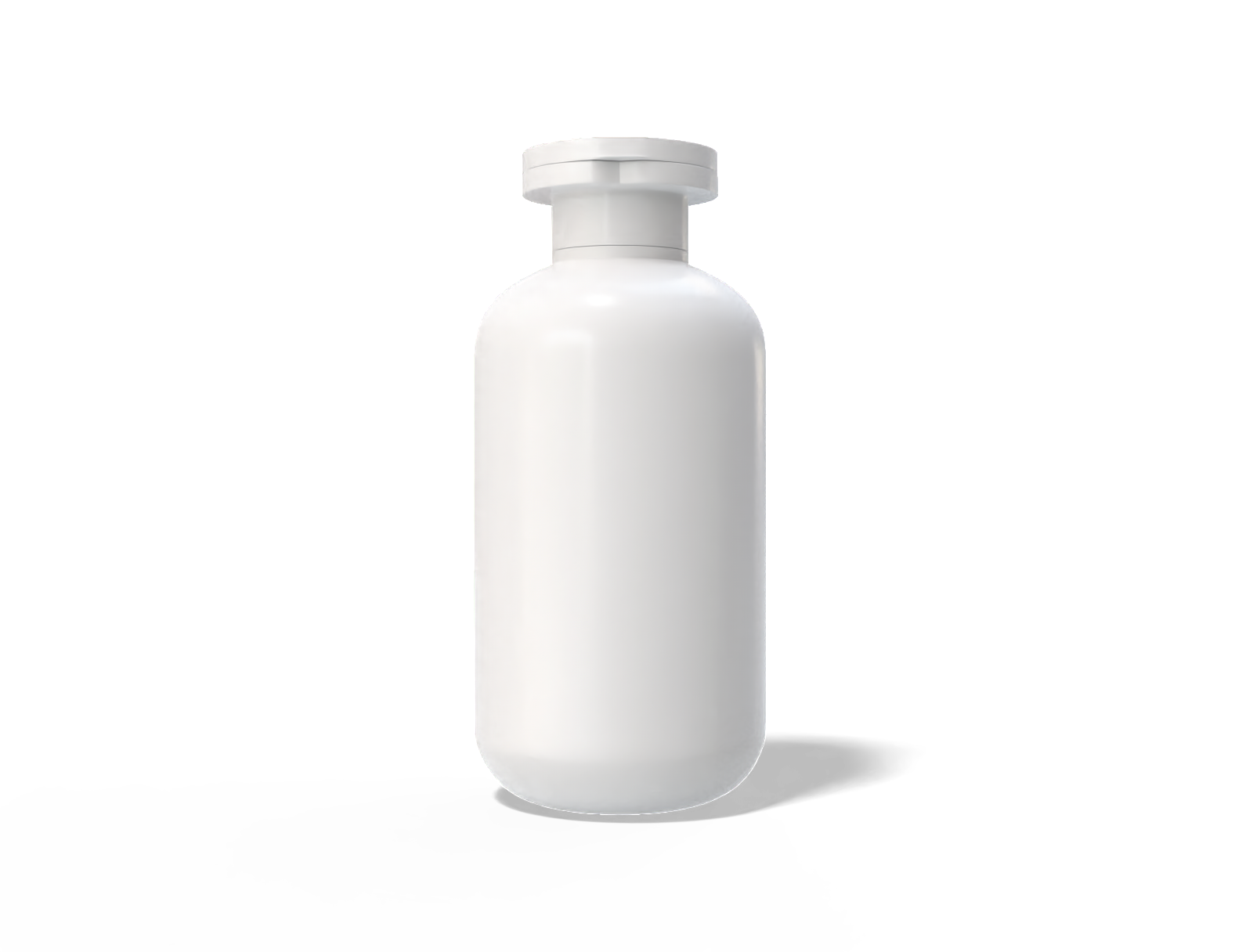 200 ml bottle — Glossy plastic