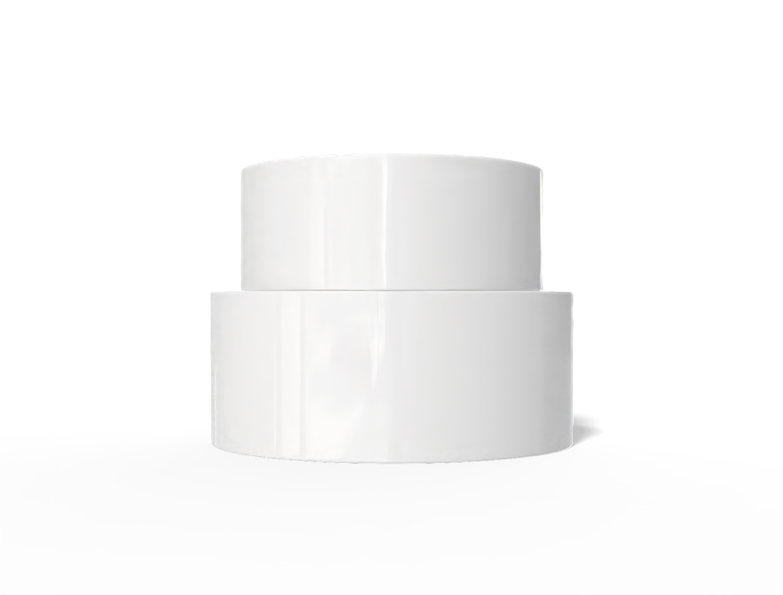 40 ml cosmetic jar — Glossy plastic