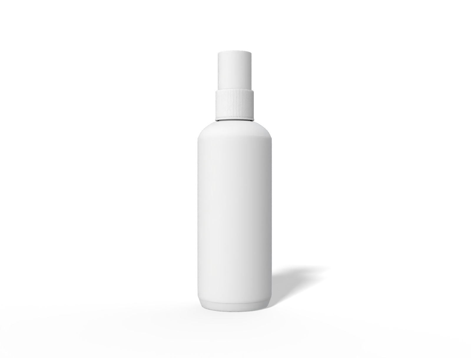 50 ml transparent spray bottle — Clear glossy plastic