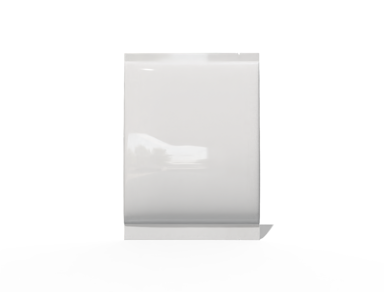 24 × 33 back-seal food sachet — Glossy plastic