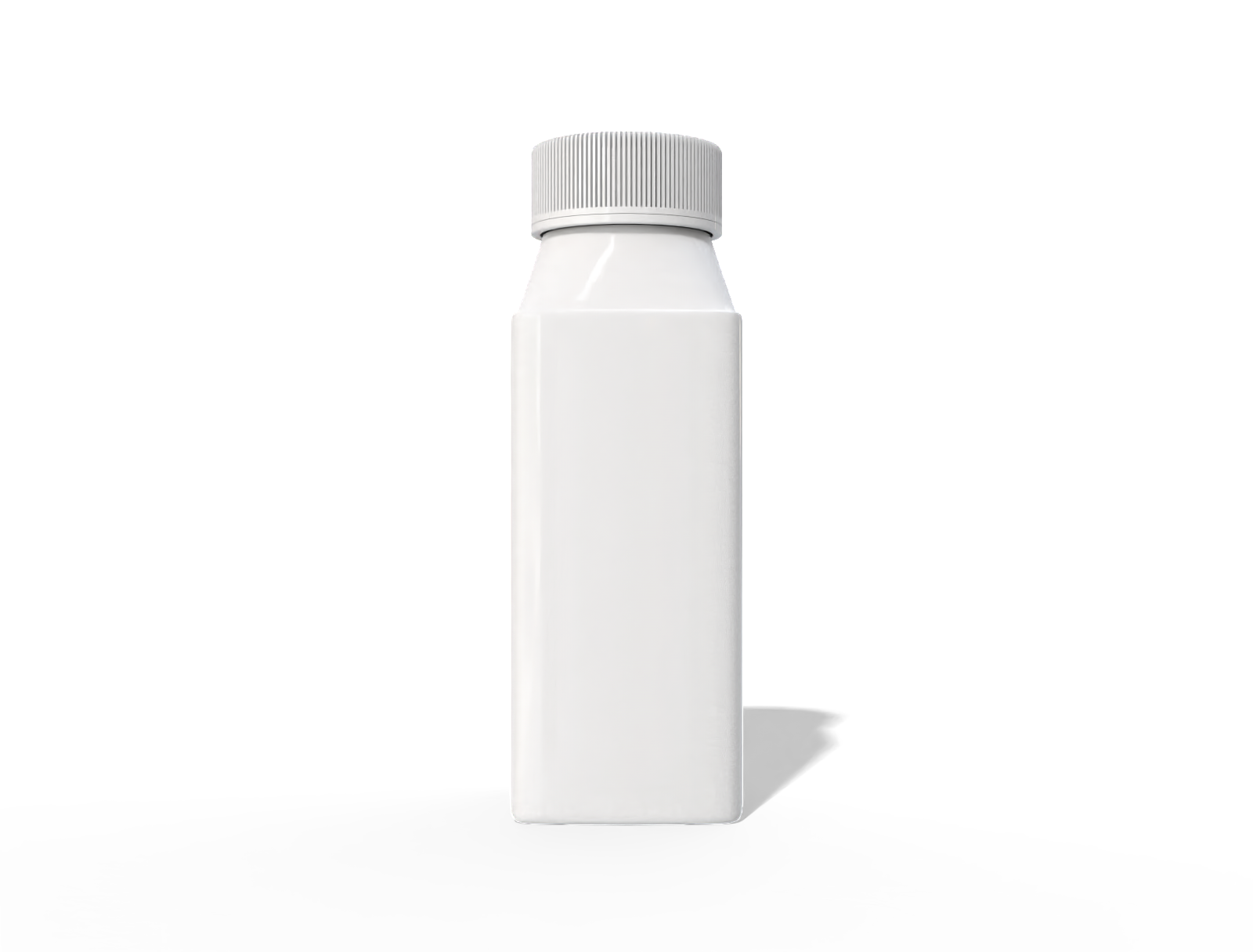 200 ml plastic square bottle library preview