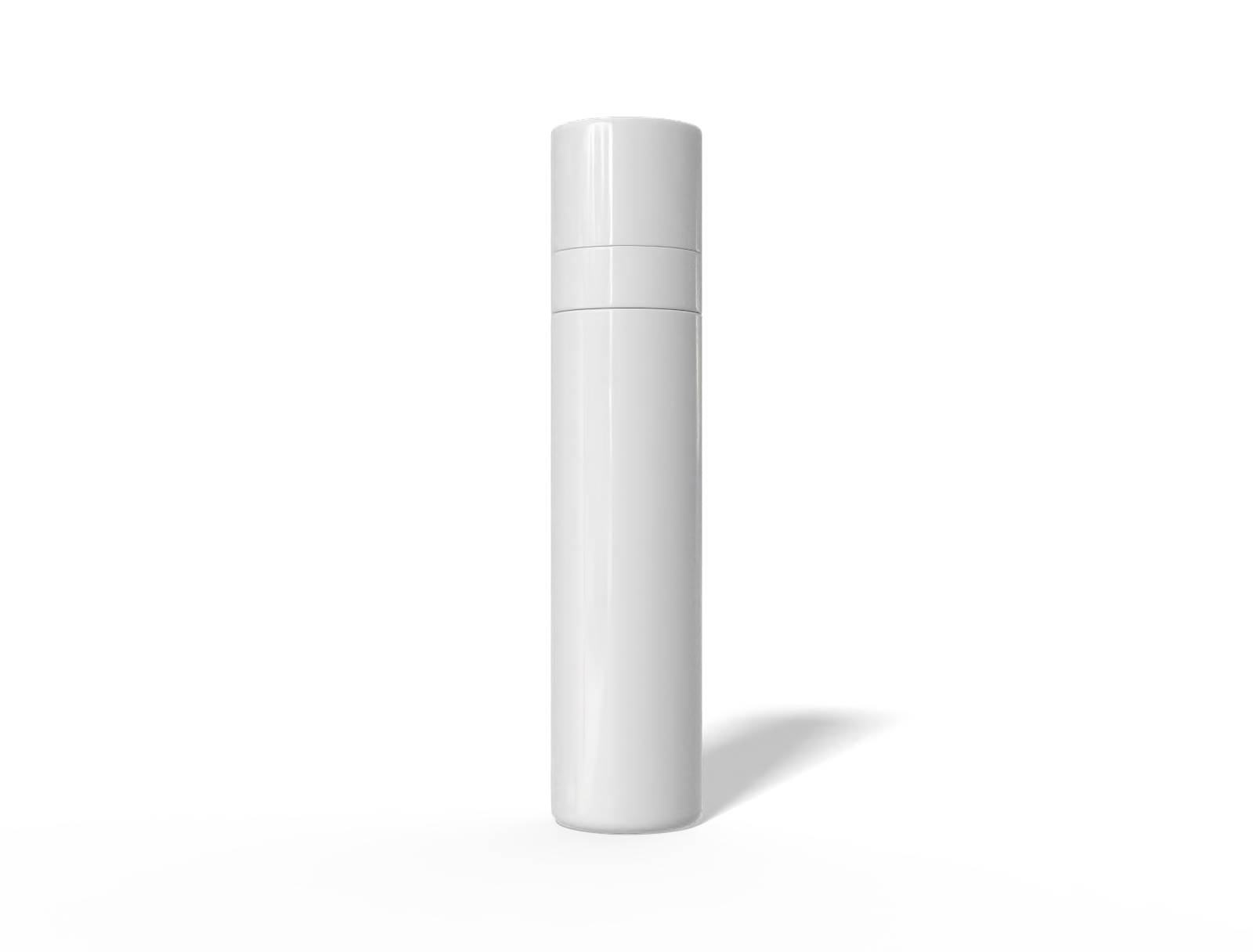 100 ml pump bottle — Glossy plastic