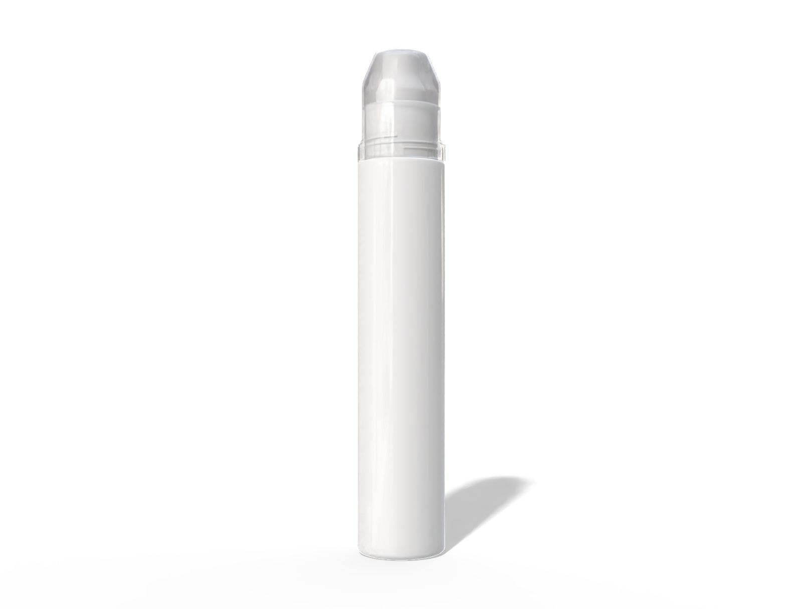 White spray bottle packaging — Glossy plastic