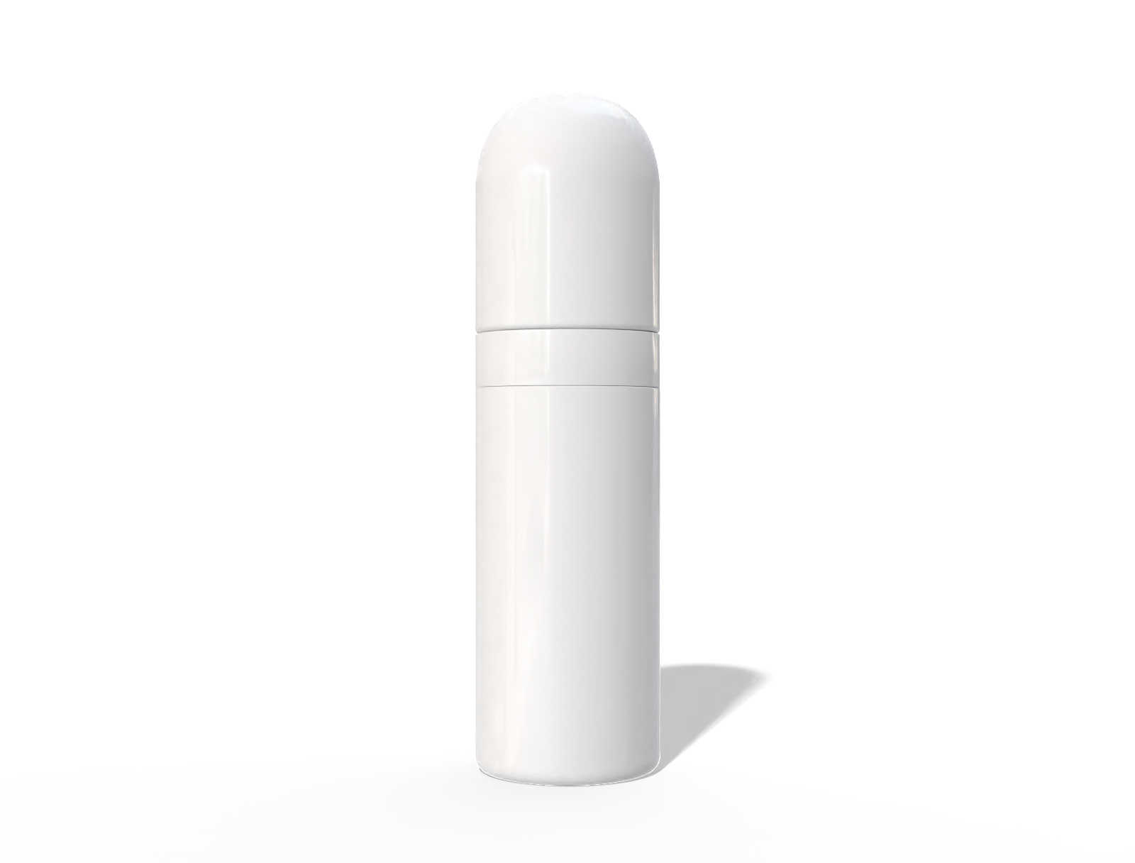 70 ml pump bottle — Glossy plastic