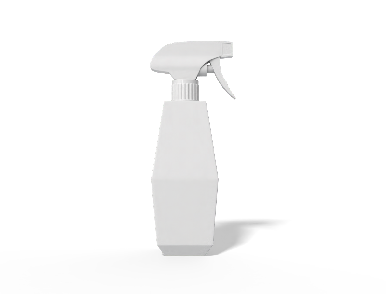 400 ml white pesticide spray bottle — Glossy plastic