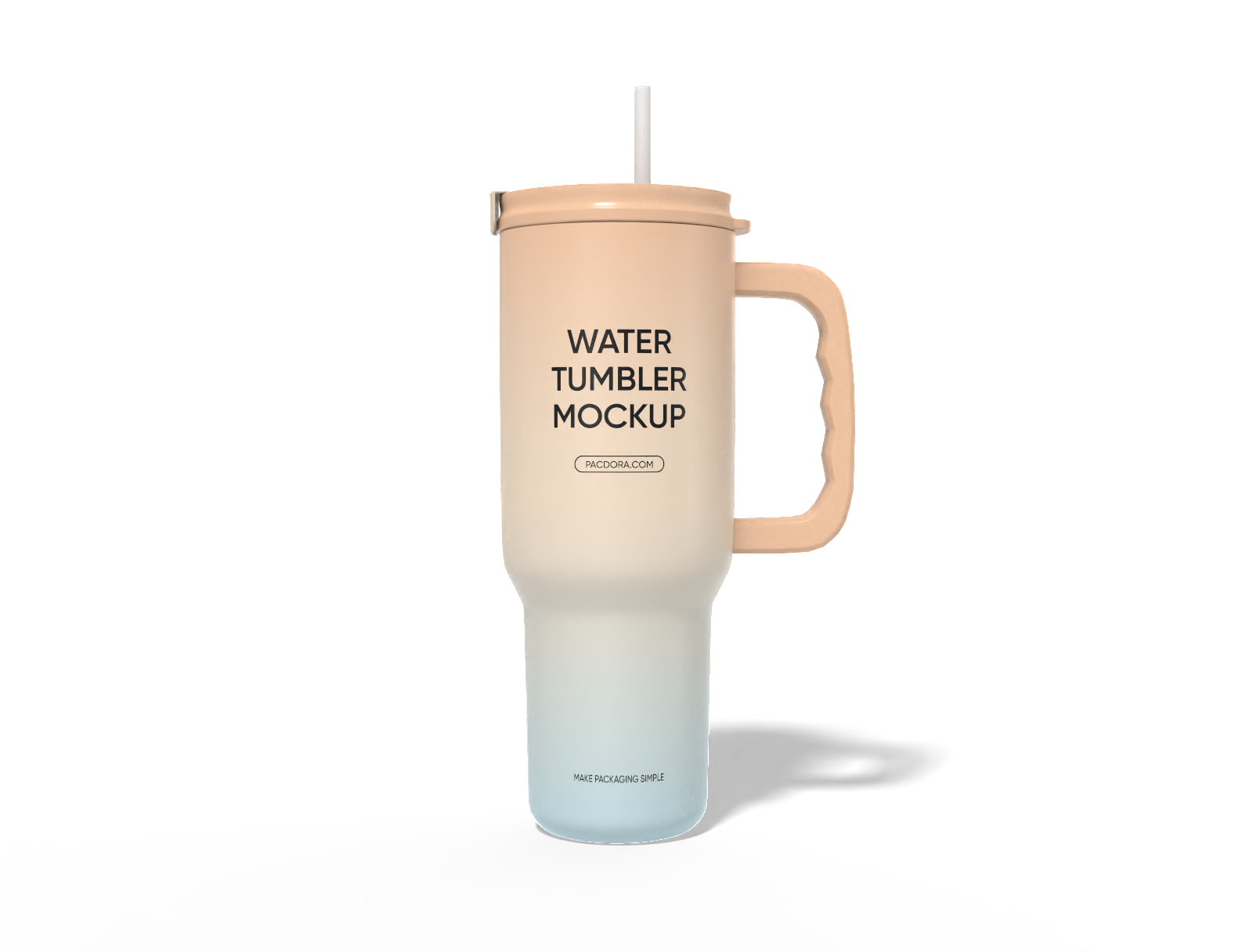 Tumbler — Matte metal
