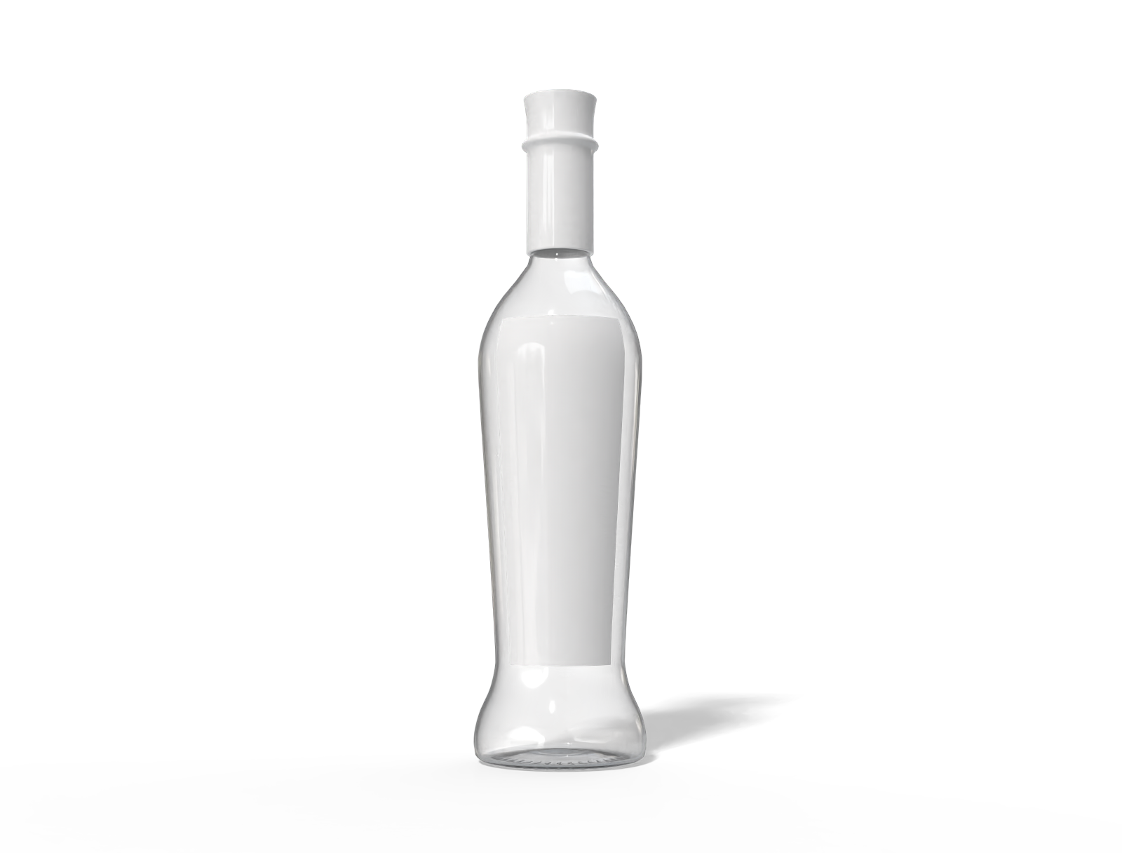 Wine bottle — Glossy glass