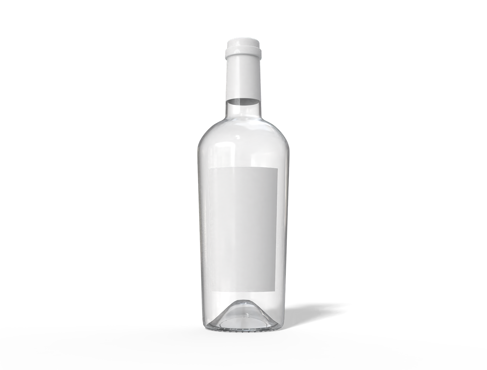 Wine bottle — Glossy glass