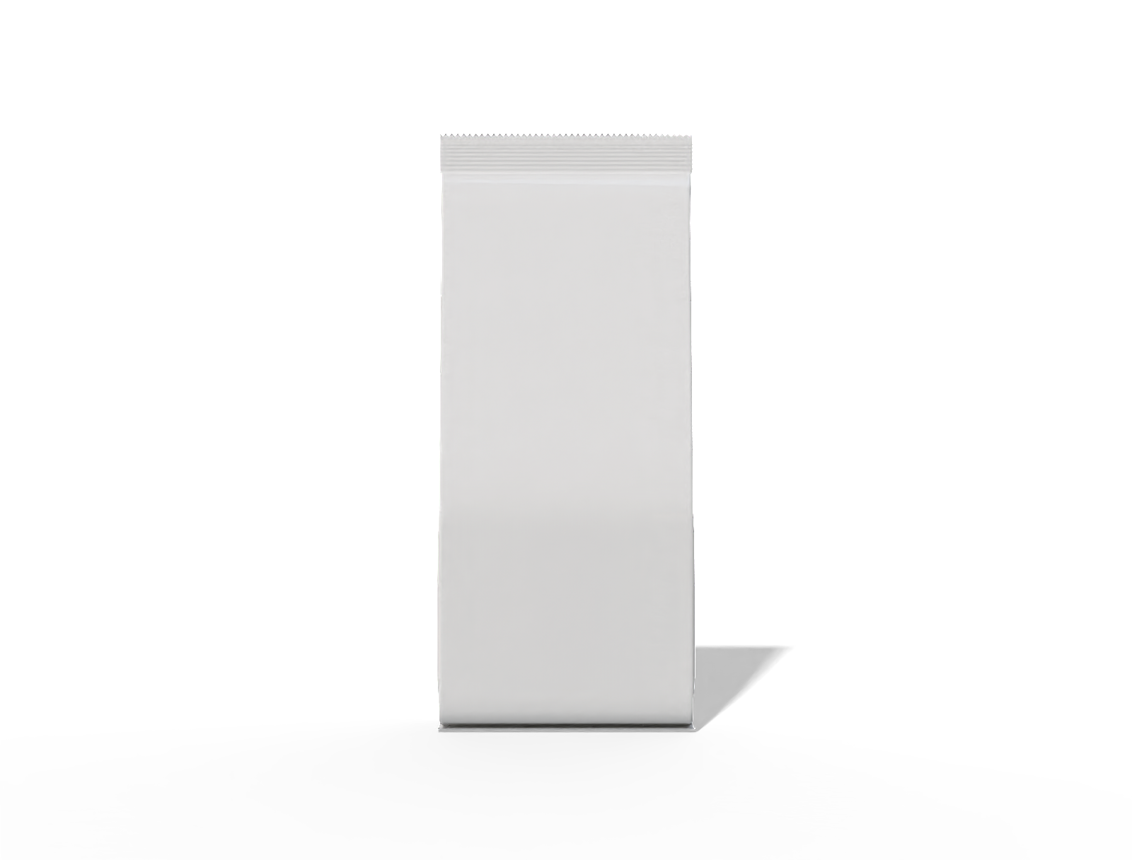 10 × 4 × 24 stand-up snack pouch — Glossy plastic