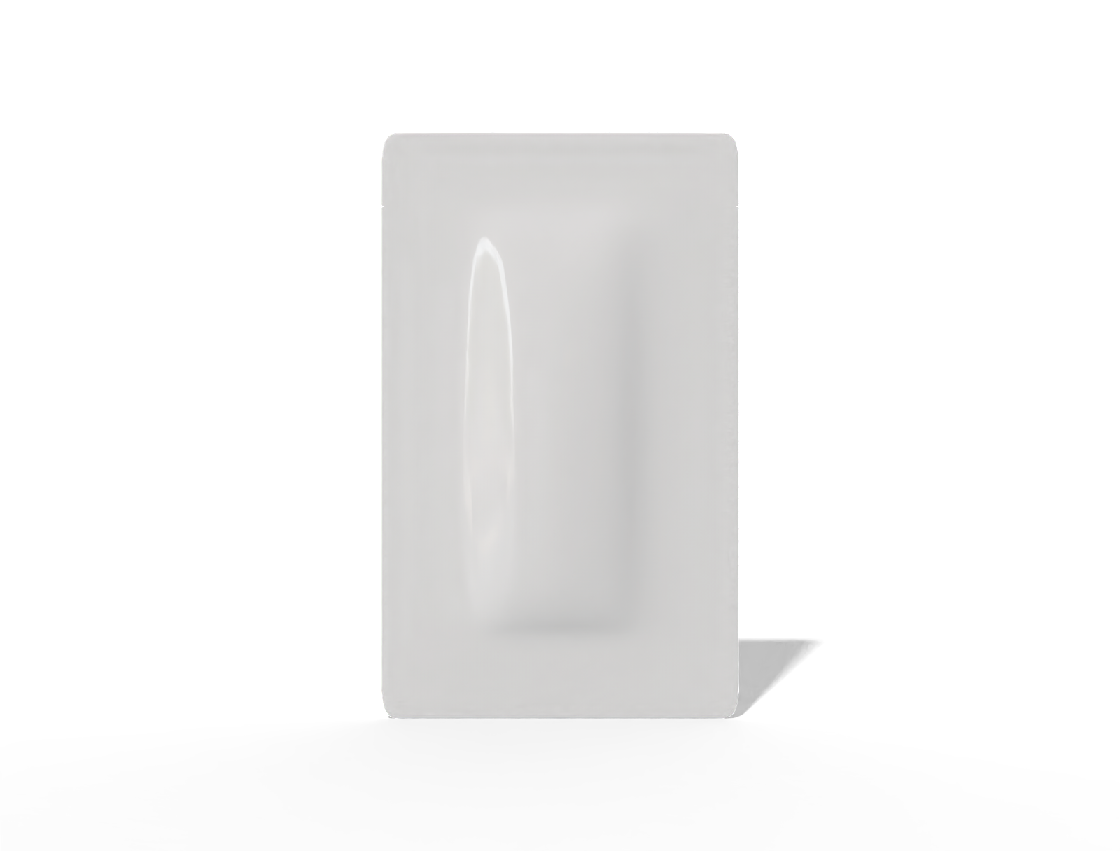 7 × 11 three-side seal food sachet — Glossy plastic