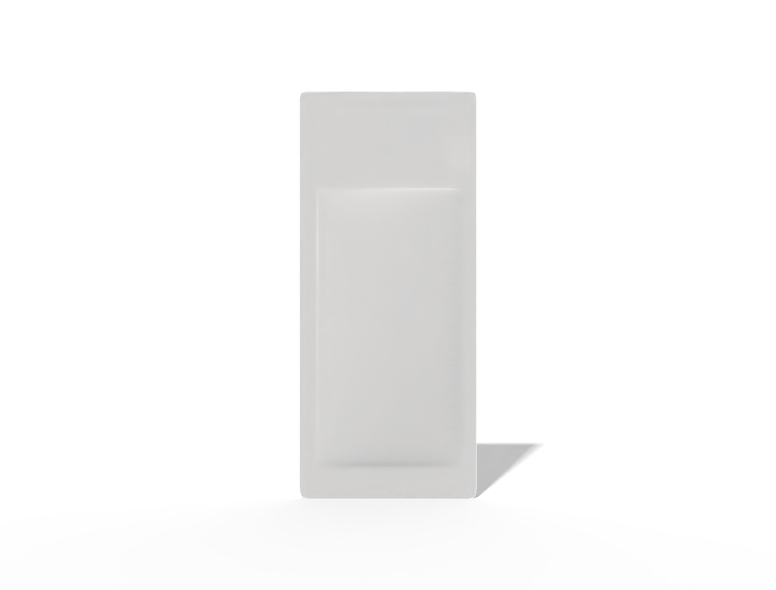6 × 15 three-side seal tea sachet — Glossy plastic