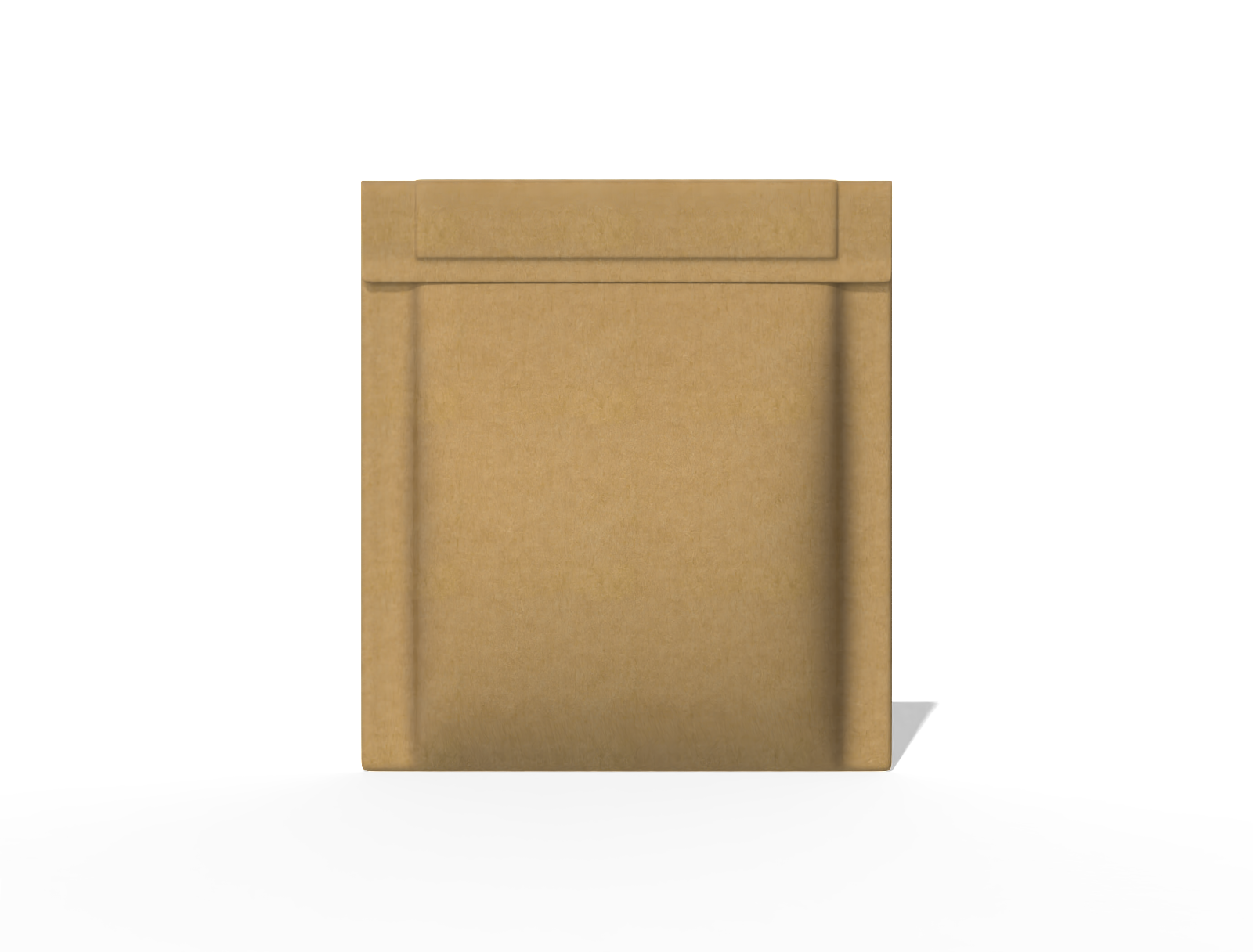 18 × 2 × 20 kraft paper mailer bag — Kraft paper