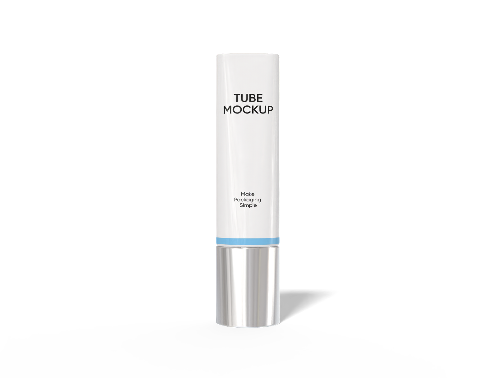 Cosmetic tube — Glossy plastic