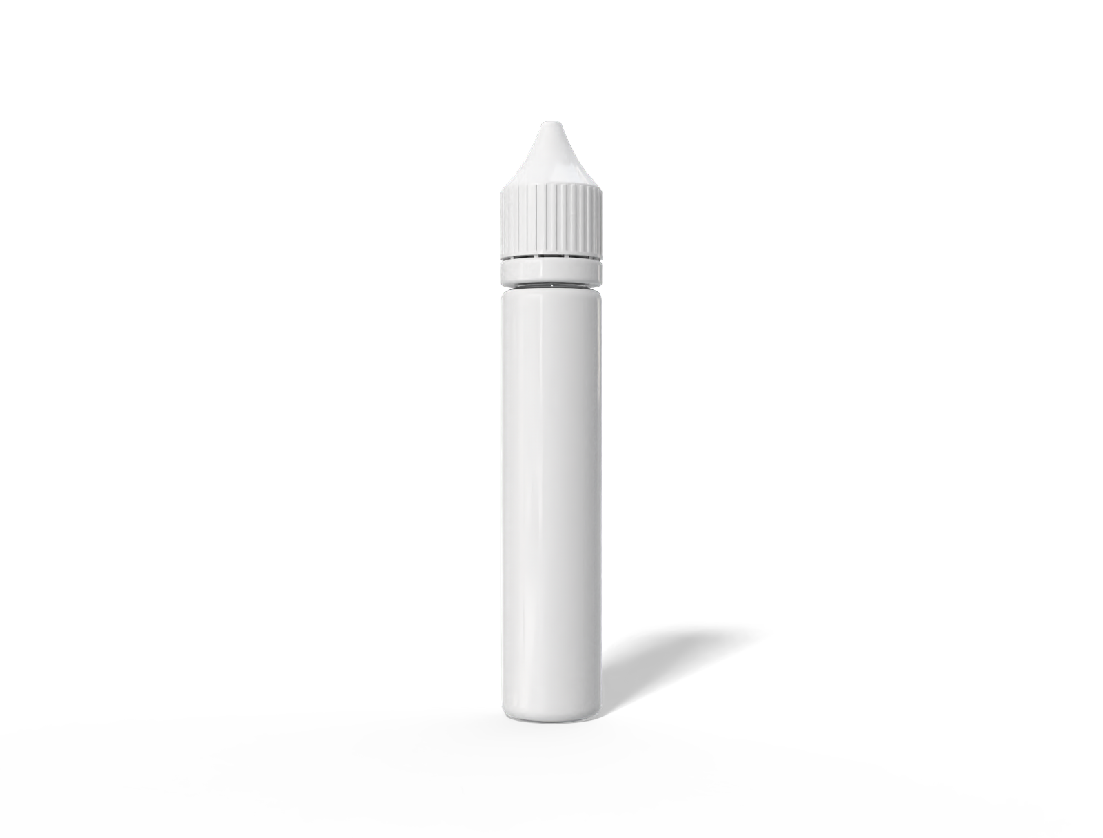 30 ml clear dropper bottle — Clear glossy plastic