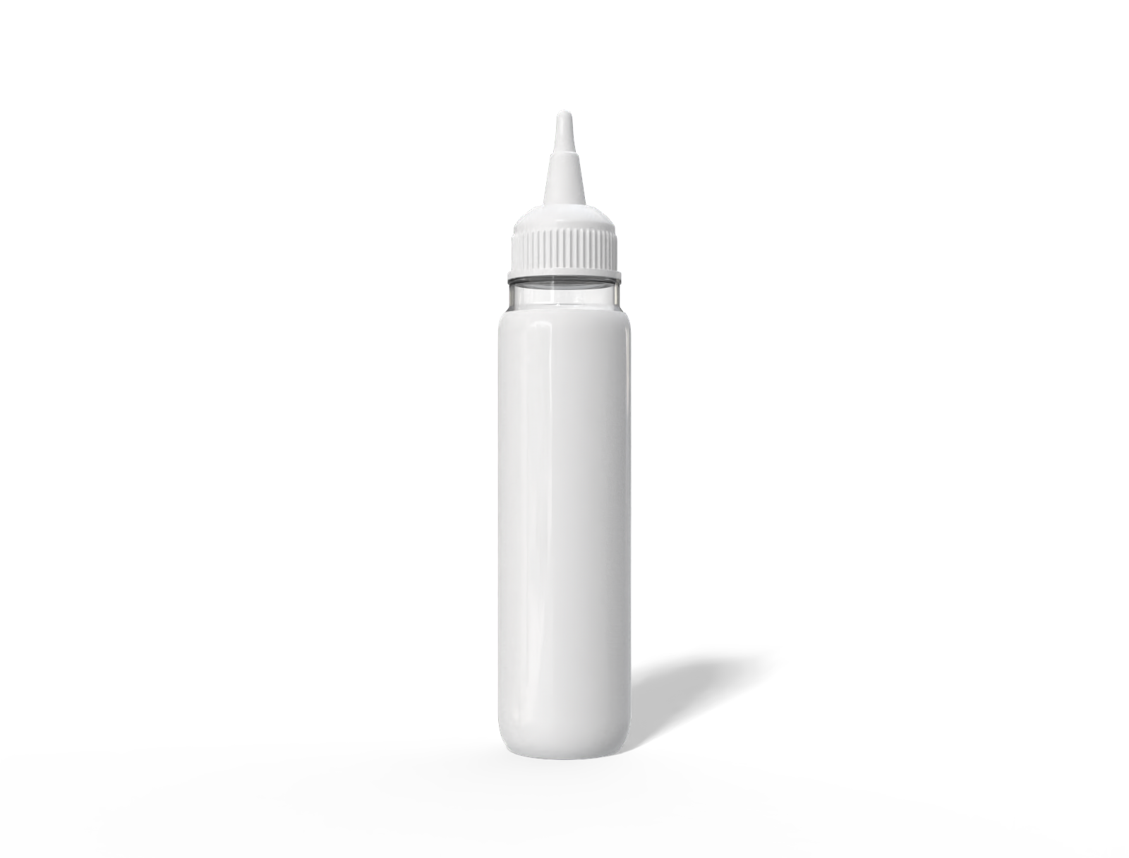 40 ml squeeze bottle — Clear glossy plastic