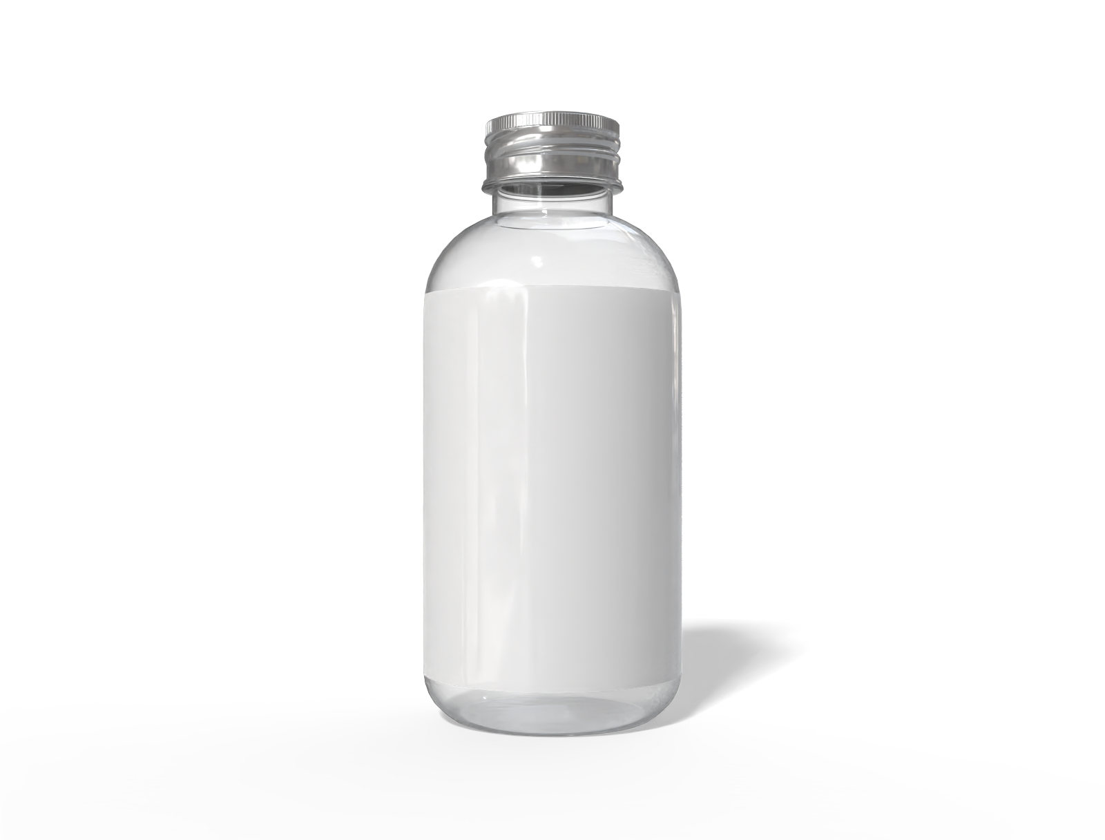 Glass bottle — Glossy glass
