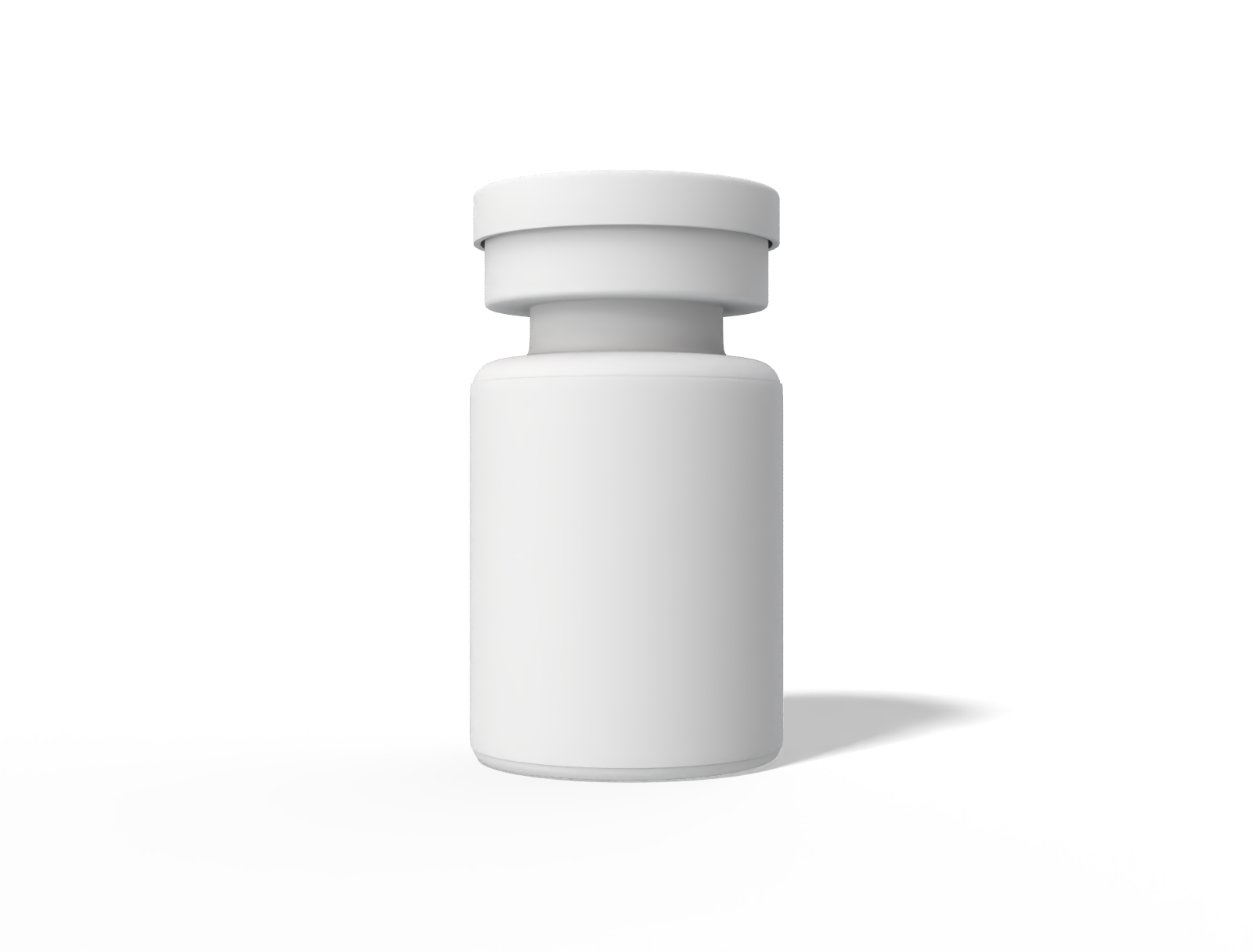 Vial bottle — Glossy glass
