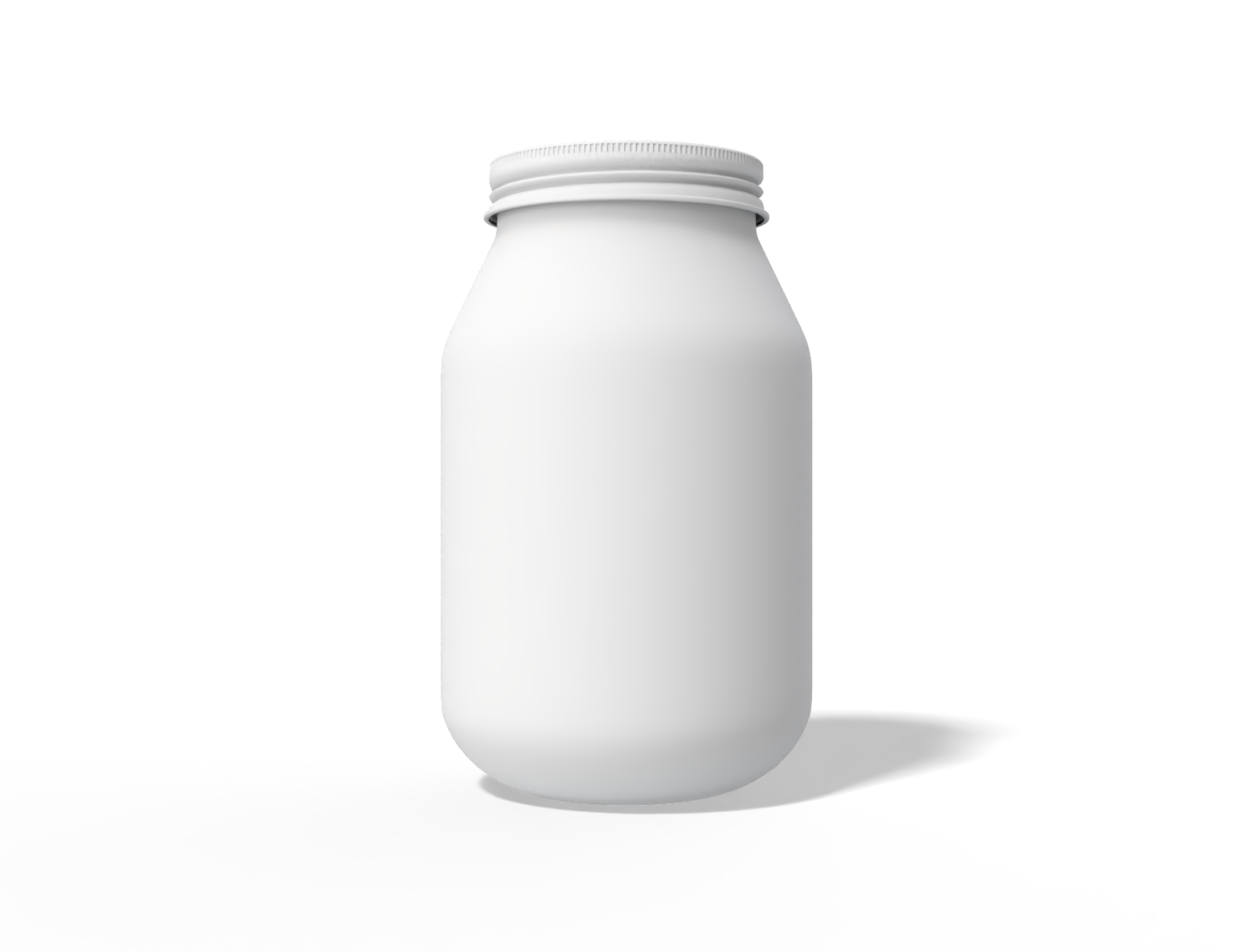 Glass bottle — Glossy glass