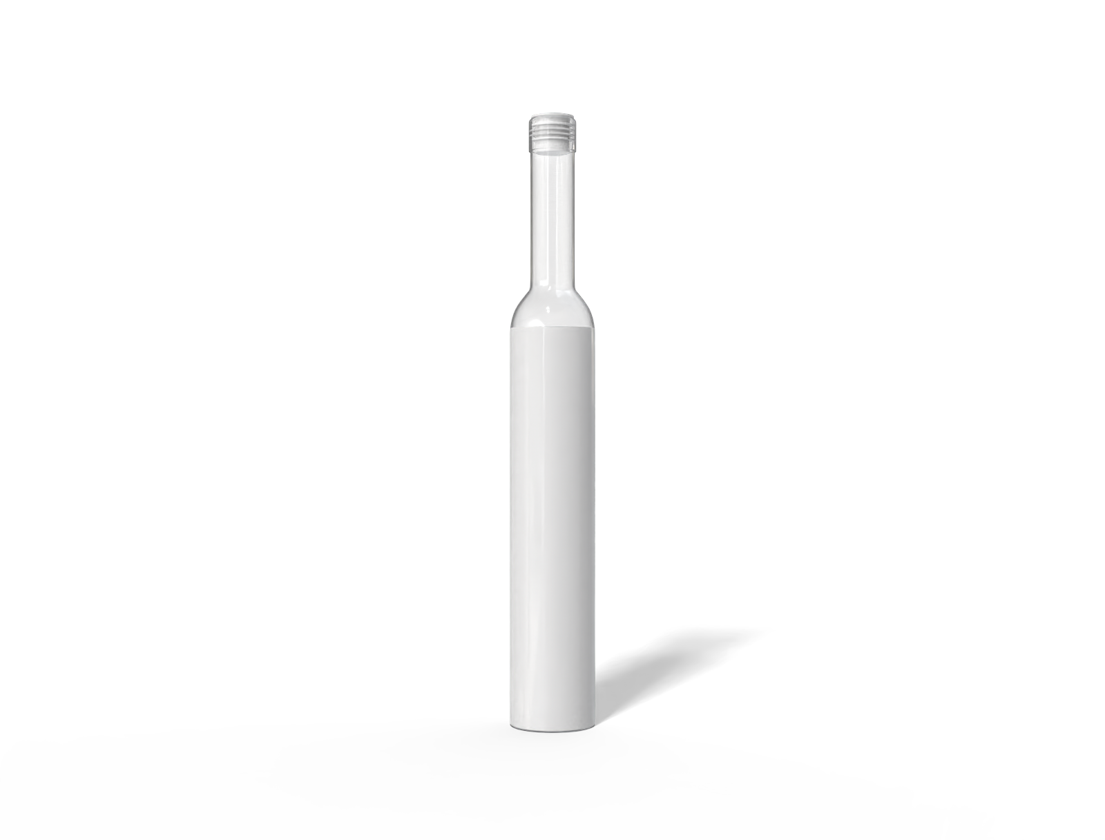 700 ml tall olive oil bottle — Glossy glass
