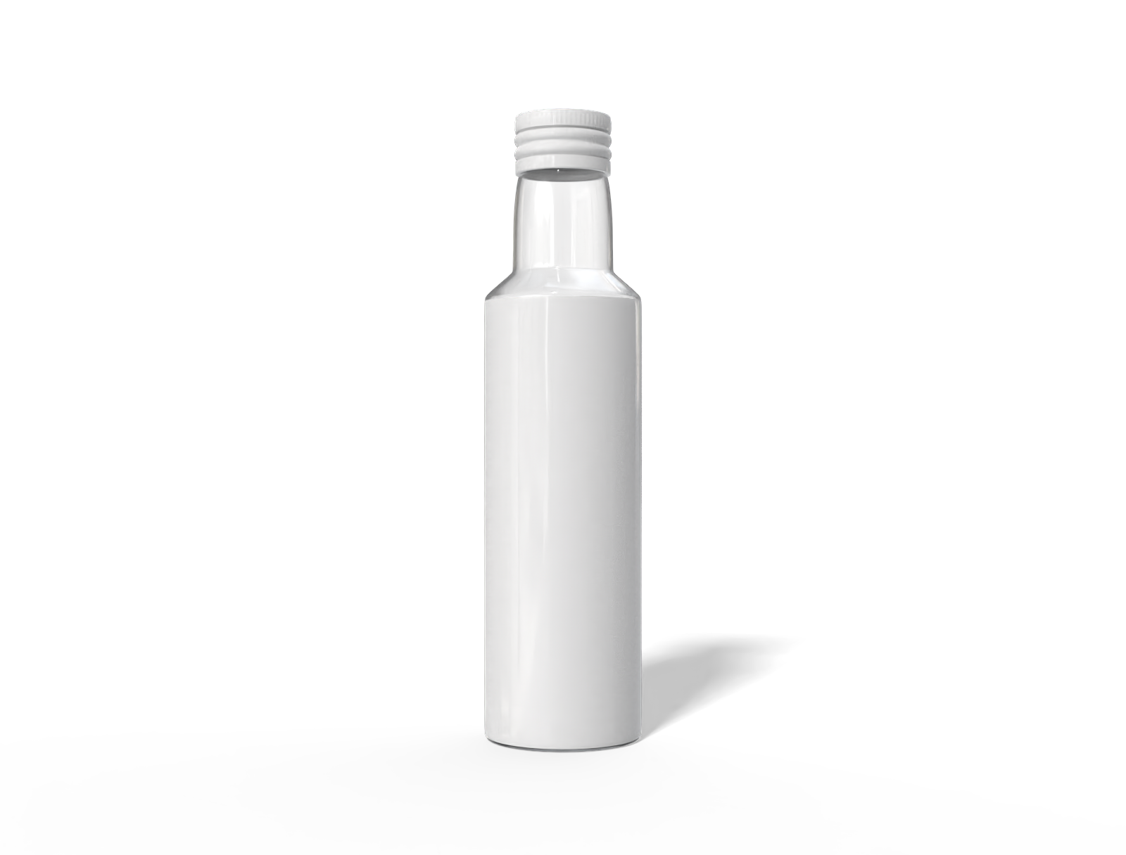 250 ml edible oil bottle — Glossy glass