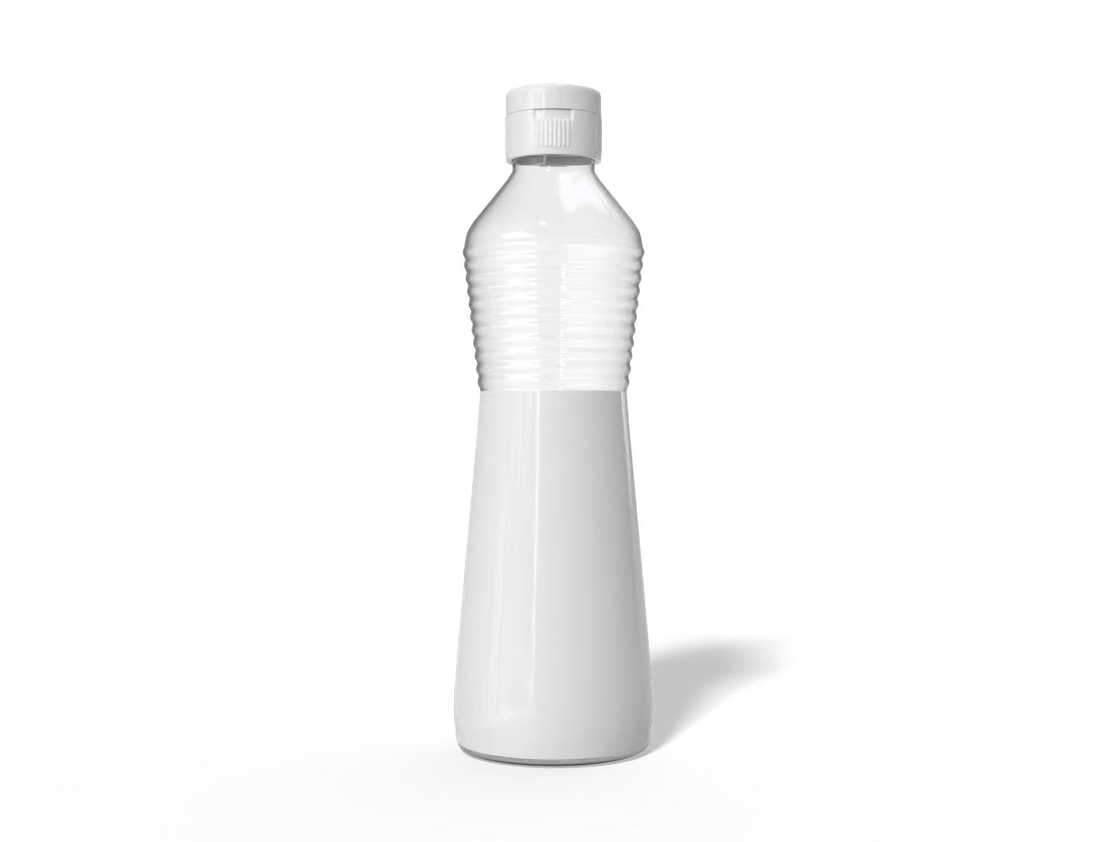 300 ml sauce bottle — Glossy glass