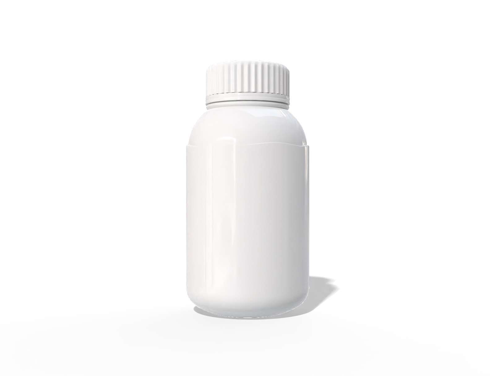 Pesticide bottle — Glossy plastic