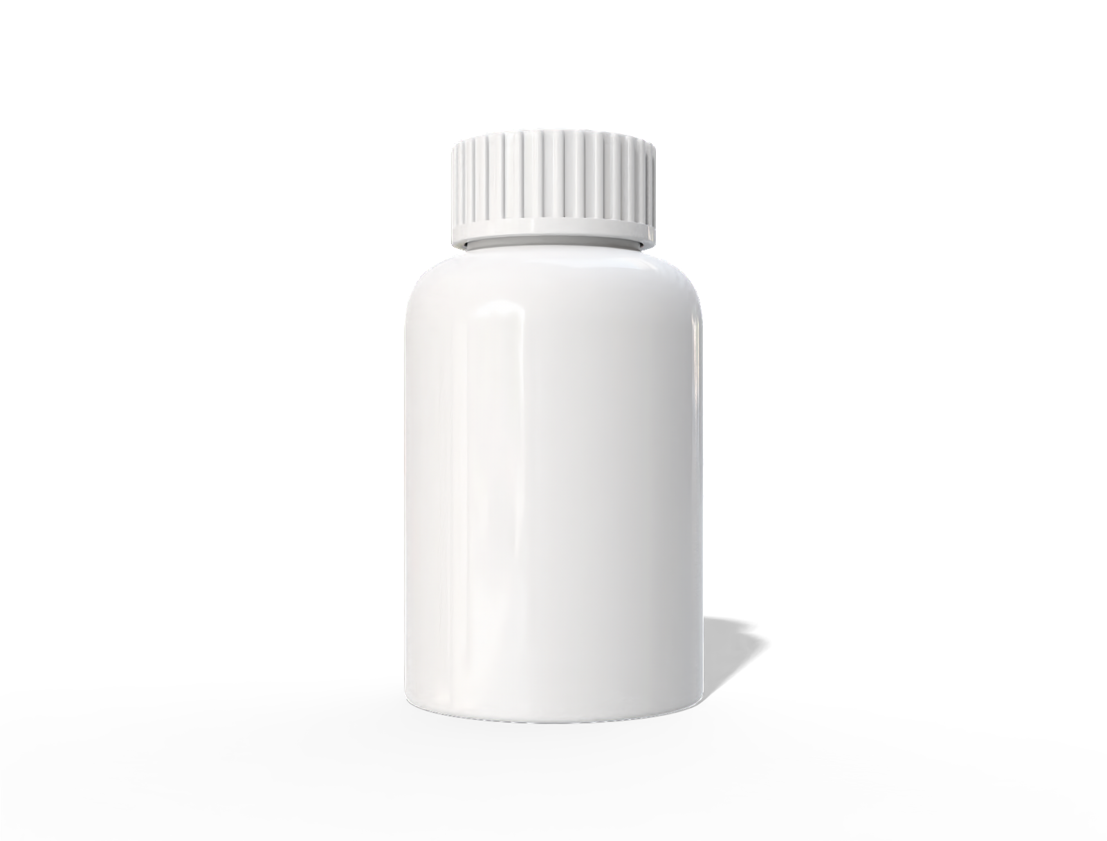 175 ml medicine bottle — Glossy plastic