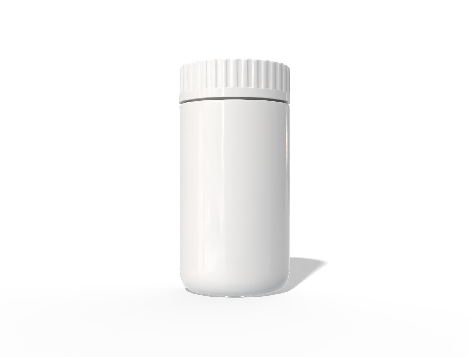 Pills bottle — Glossy plastic