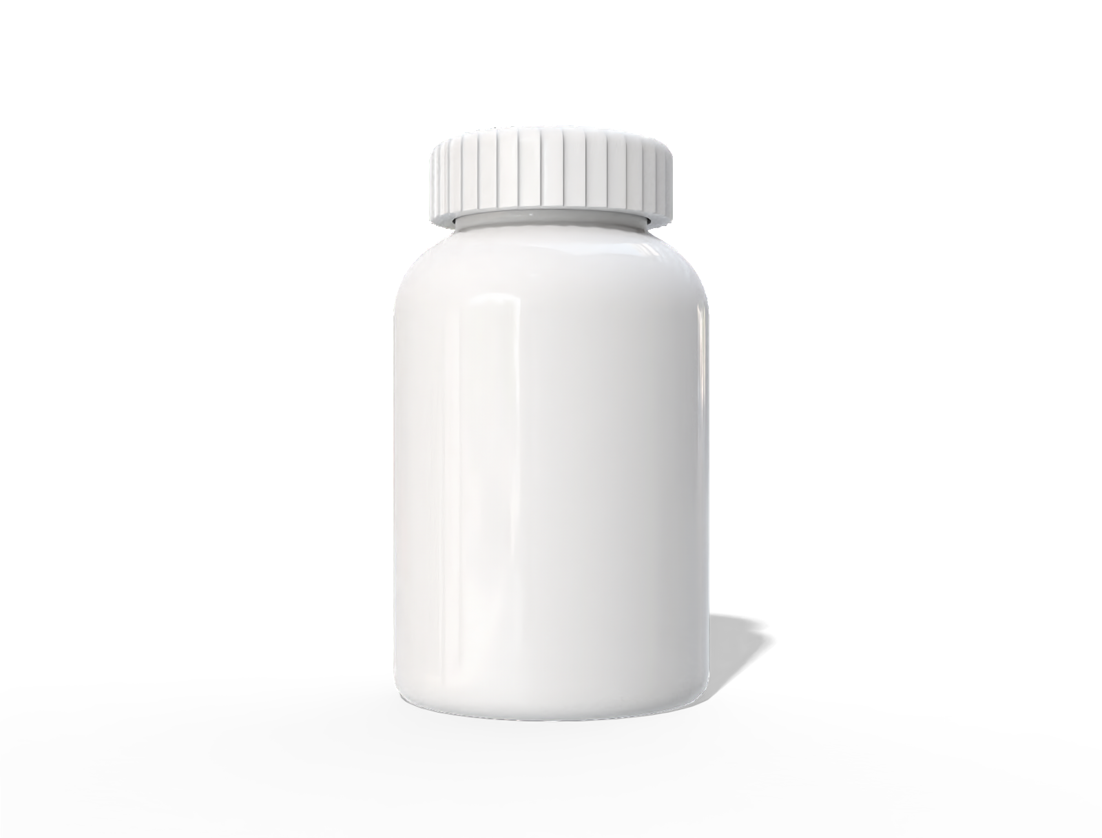 Pills bottle — Glossy plastic