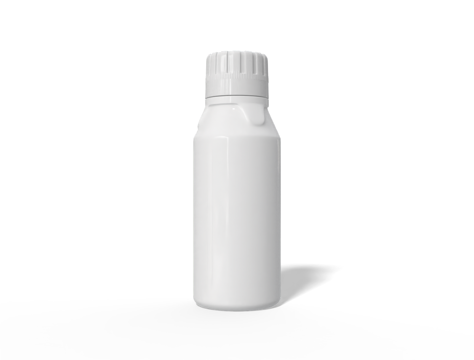 500 ml medicine bottle — Glossy plastic
