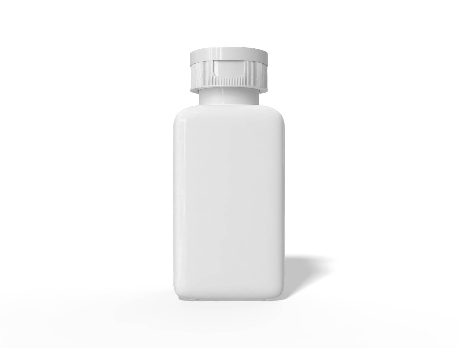 60 g pill bottle — Glossy plastic