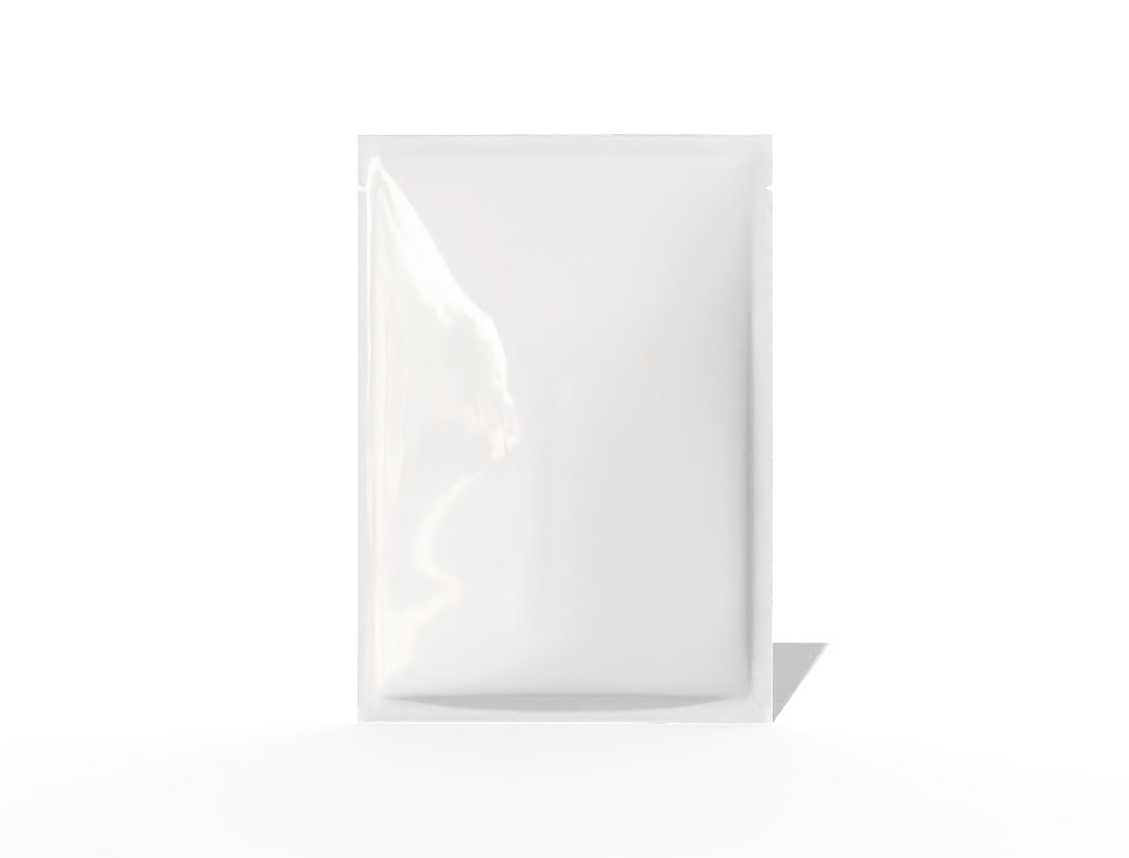 12 × 17 three-side seal pouch food pouch packaging — Glossy plastic