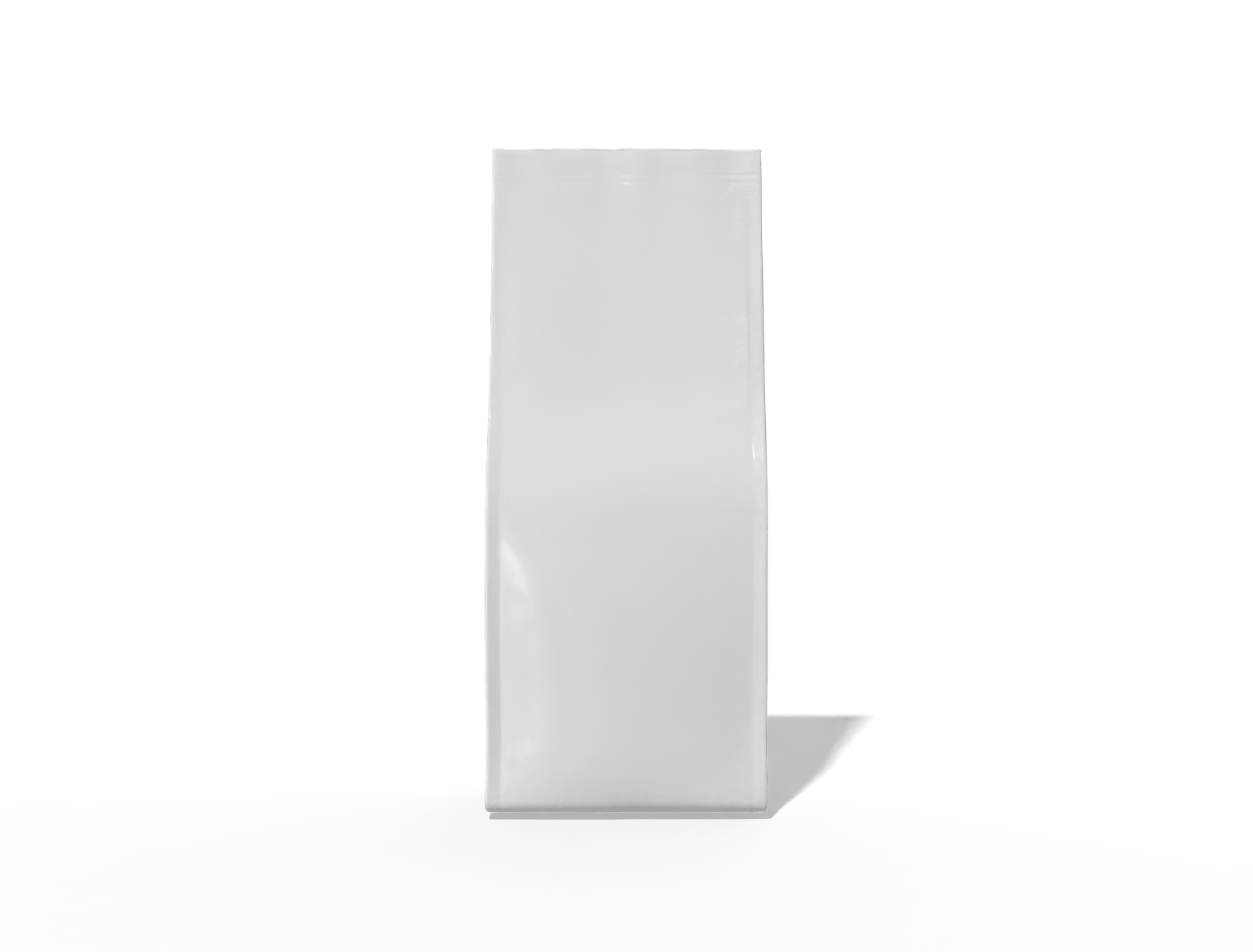 10 × 8 × 26 stand-up snack pouch — Glossy plastic