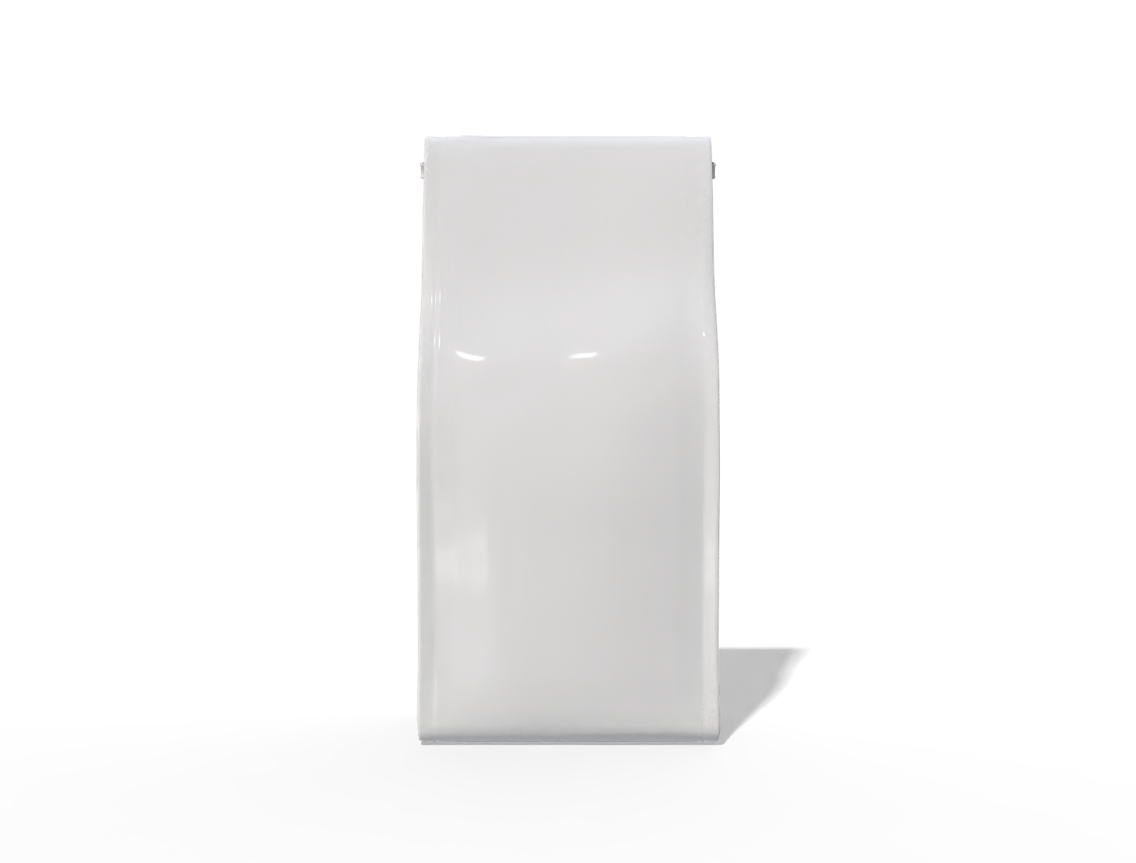 10 × 8 × 26 stand-up food pouch — Glossy plastic