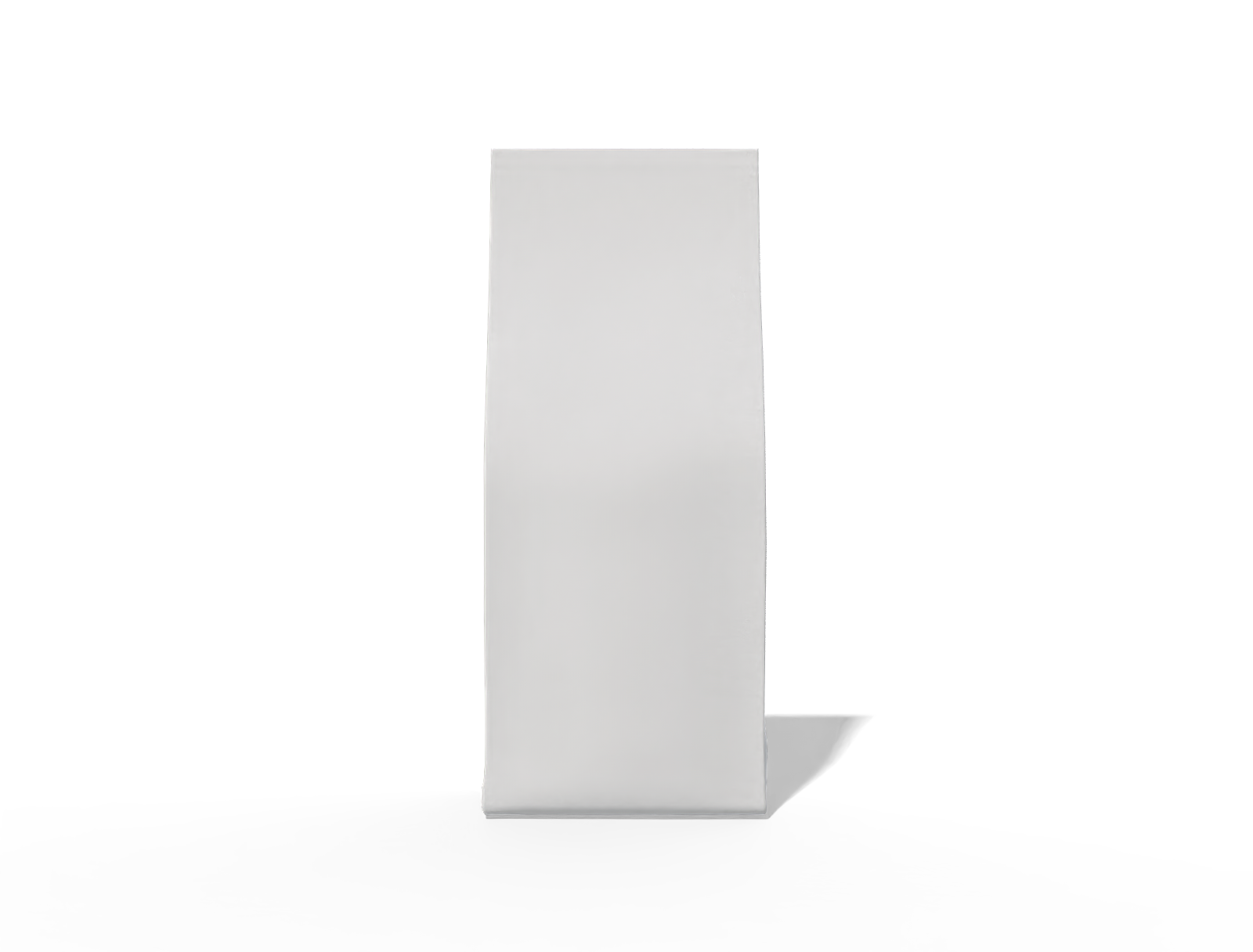 13 × 9 × 31 stand-up food pouch — Glossy plastic