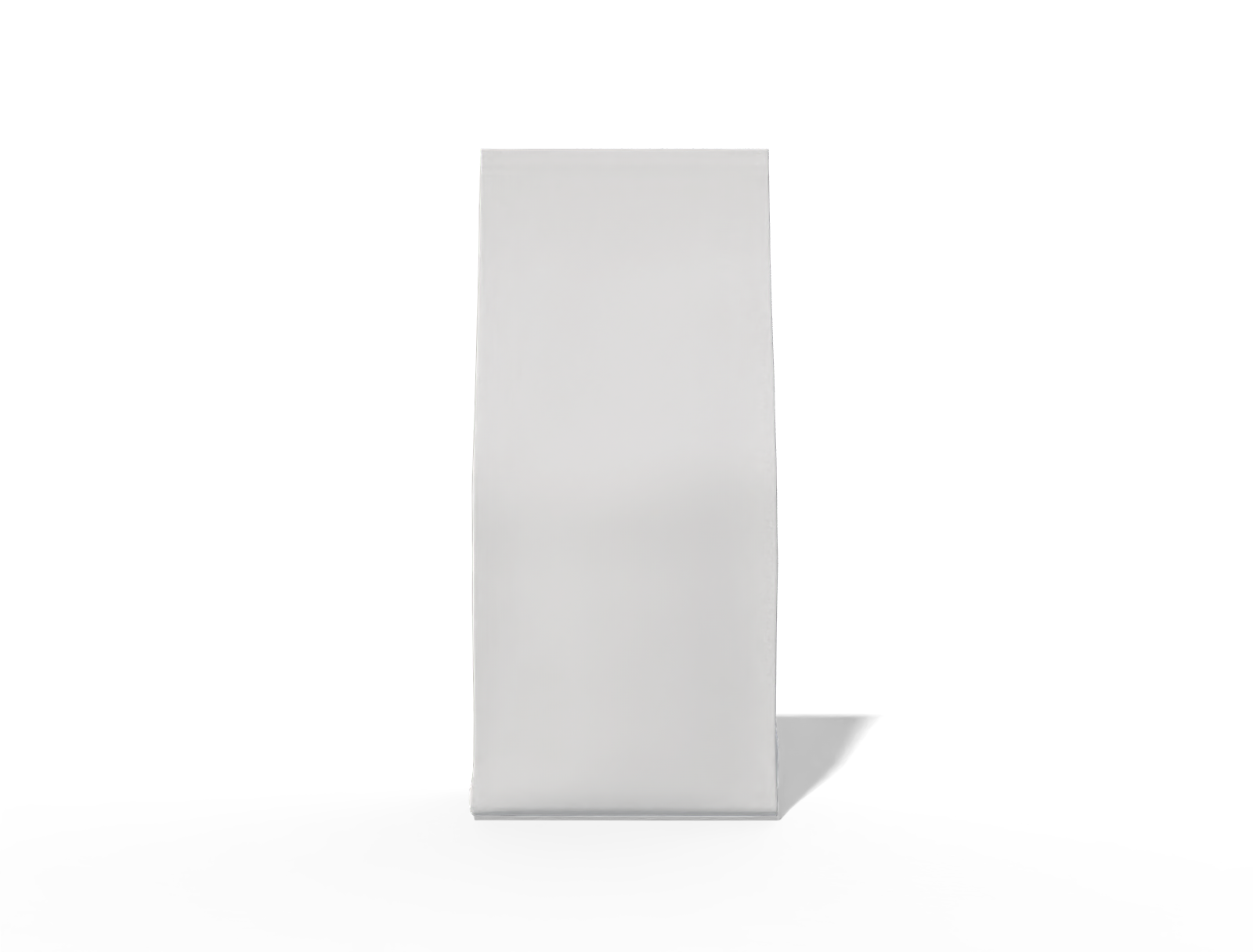 18 × 12 × 41 stand-up tea pouch — Glossy plastic