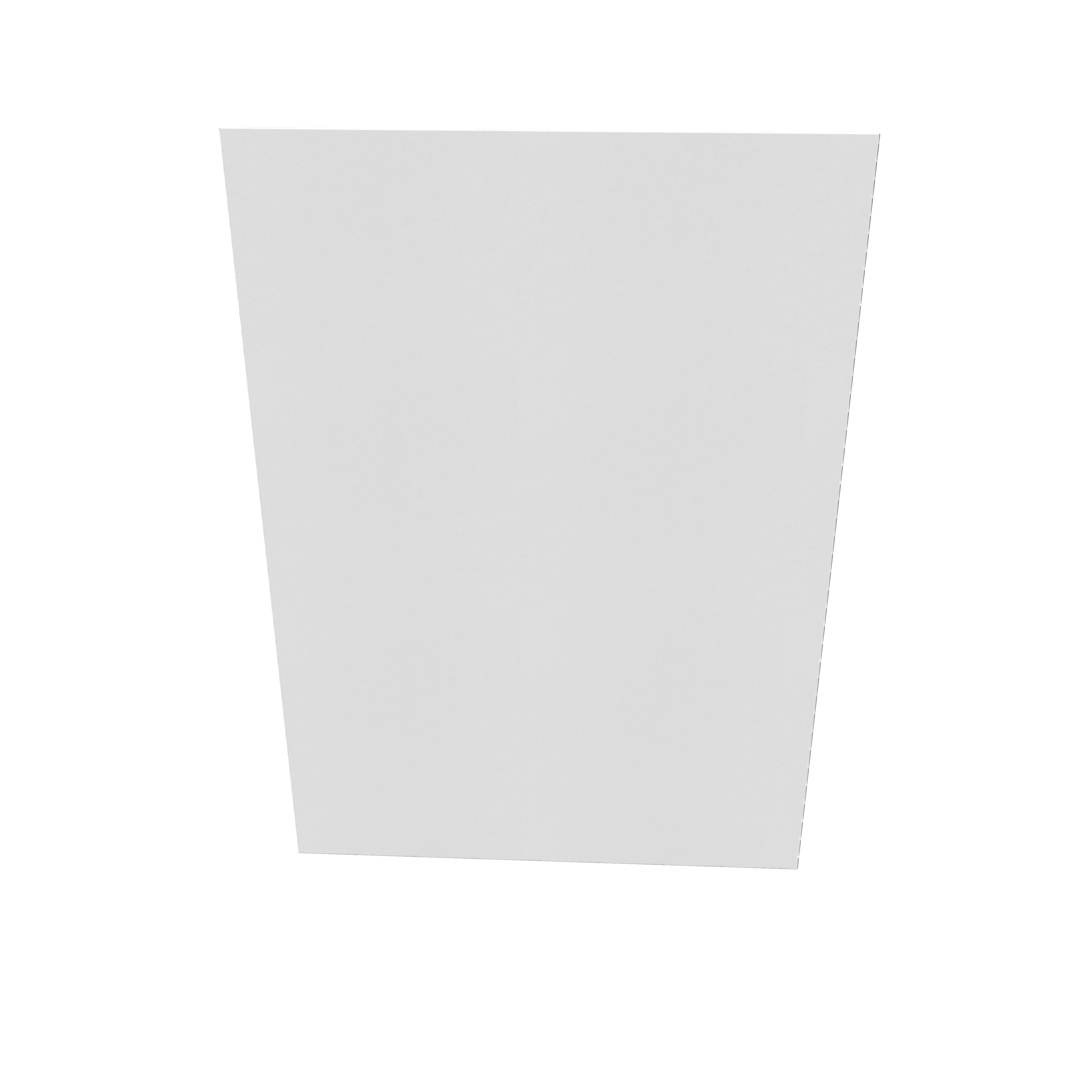 Brochure stack — White paperboard