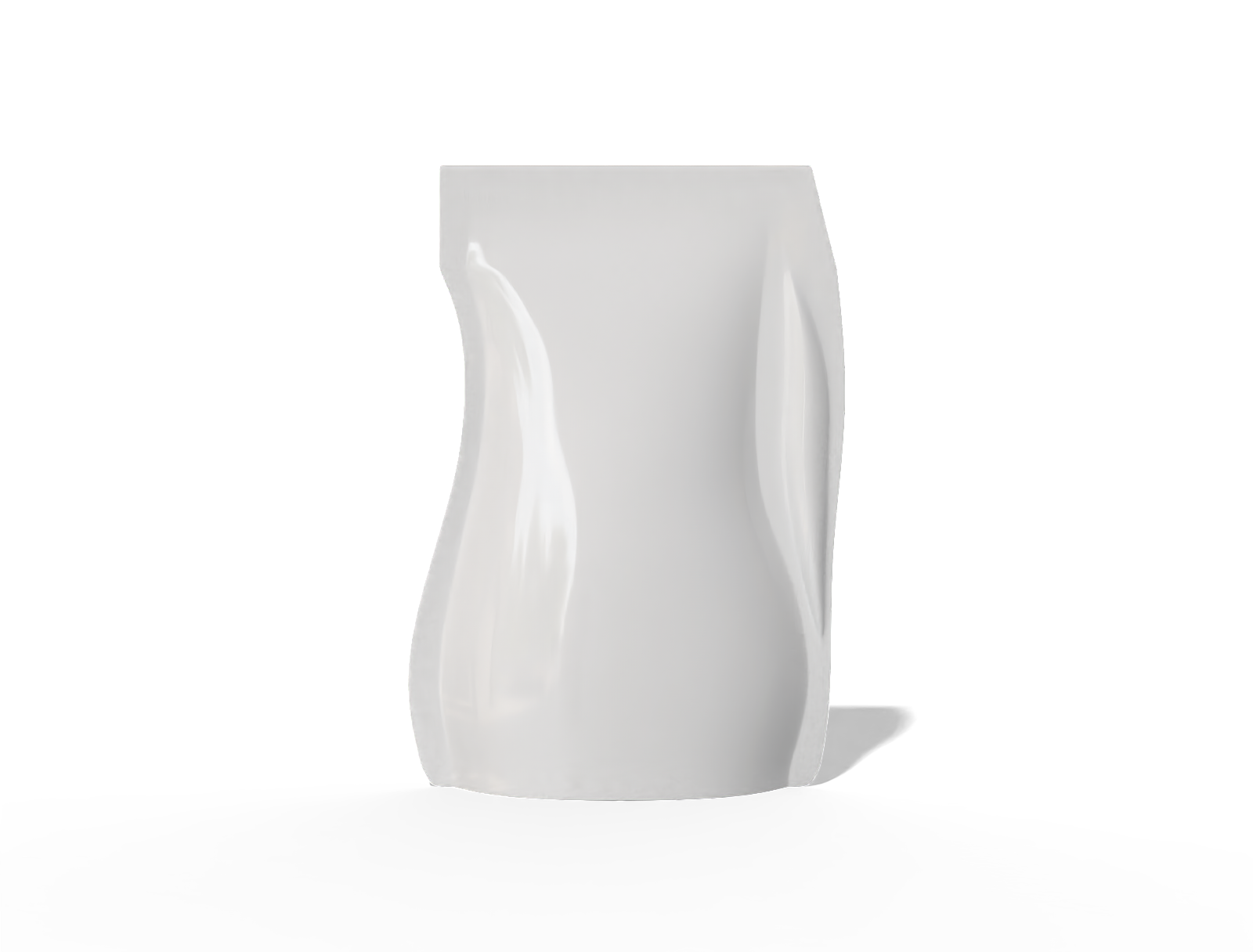 11 × 16 shaped milk spout pouch pouch — Glossy plastic