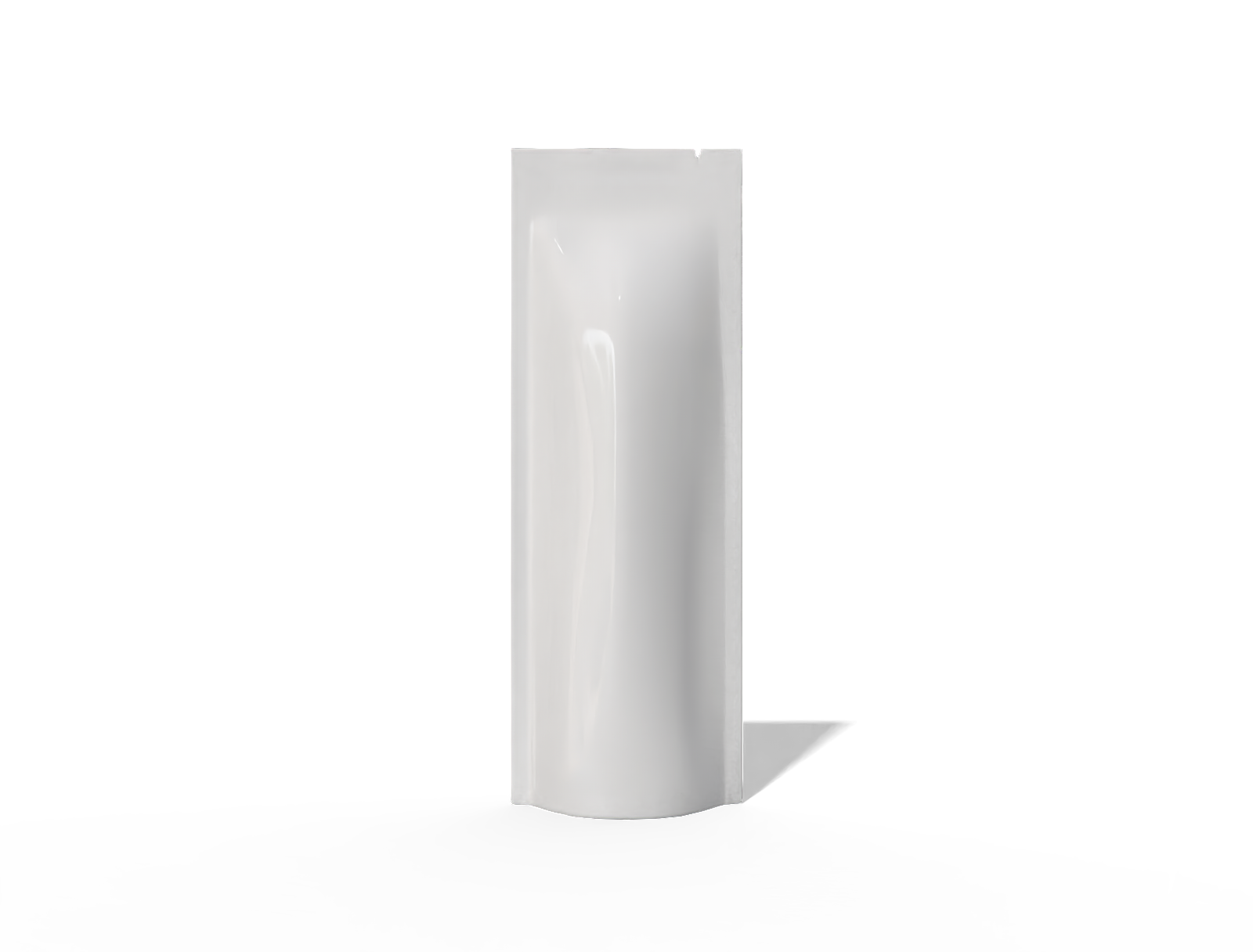 8 × 6 × 24 stand-up food pouch — Glossy plastic