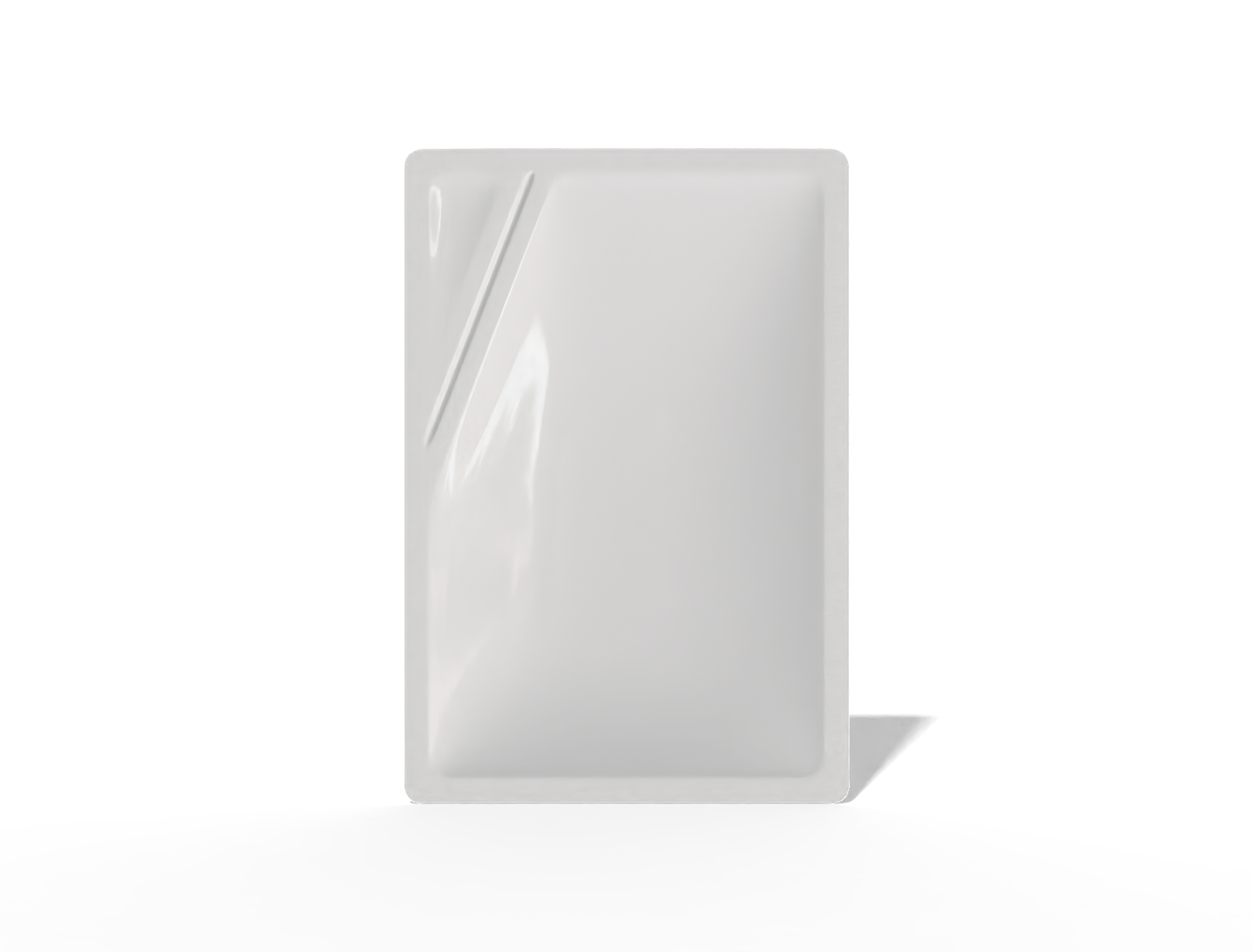 22 × 32 three-side seal food sachet — Glossy plastic