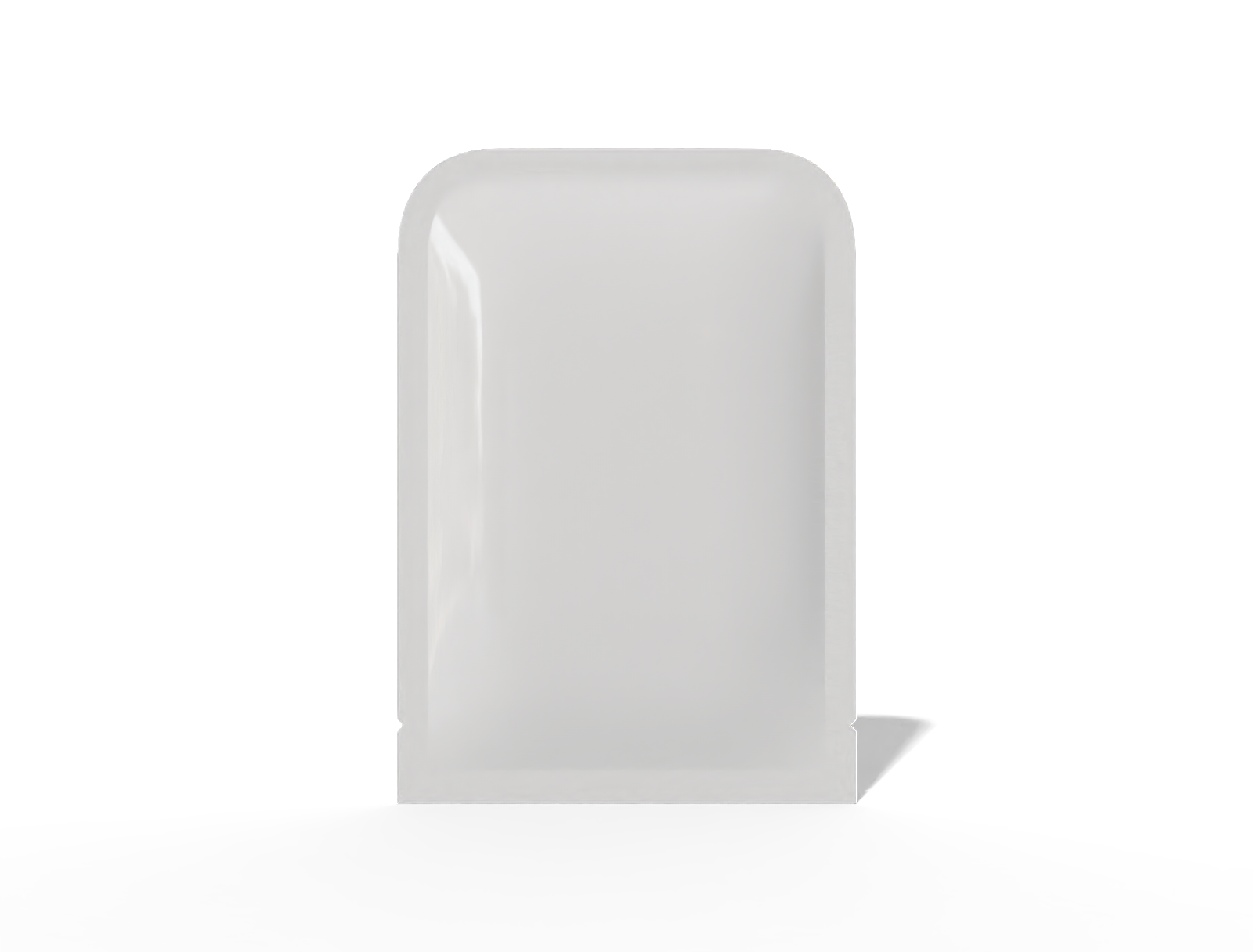 11 × 15 three-side seal food sachet — Glossy plastic