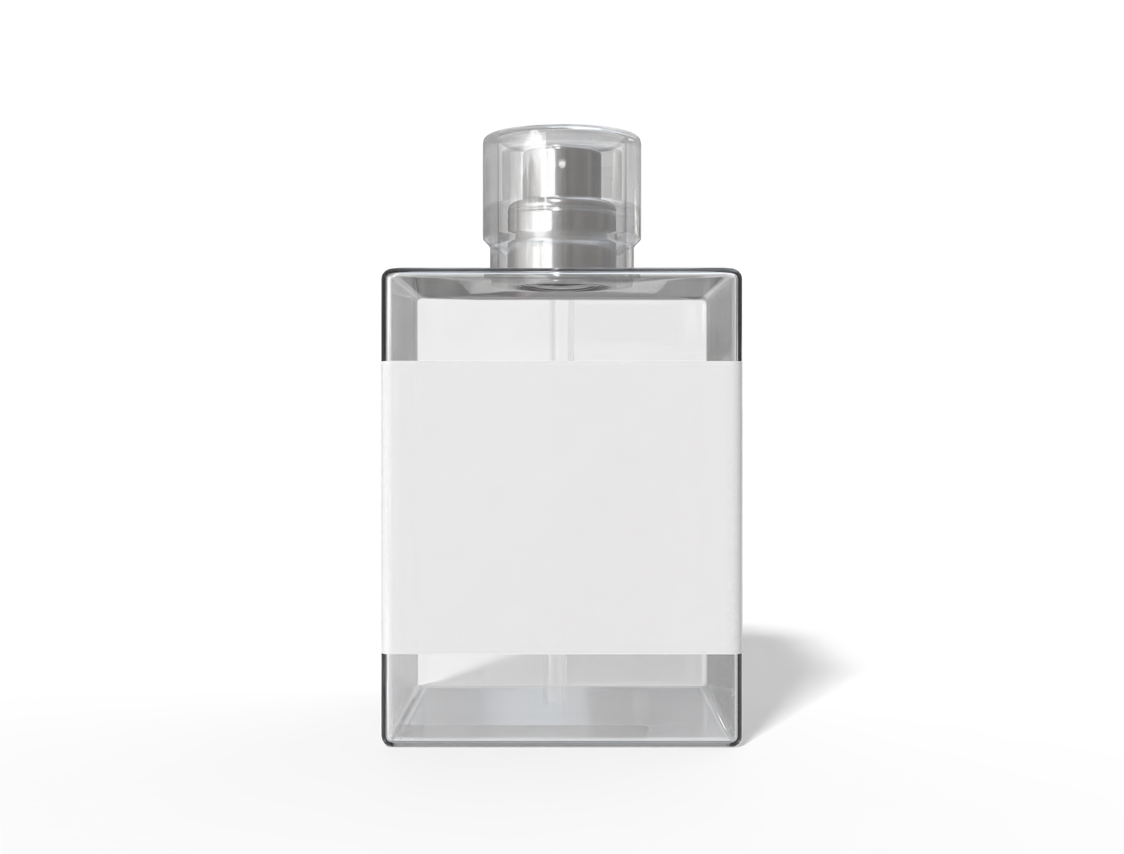 50ml black perfume bottle — Glossy glass